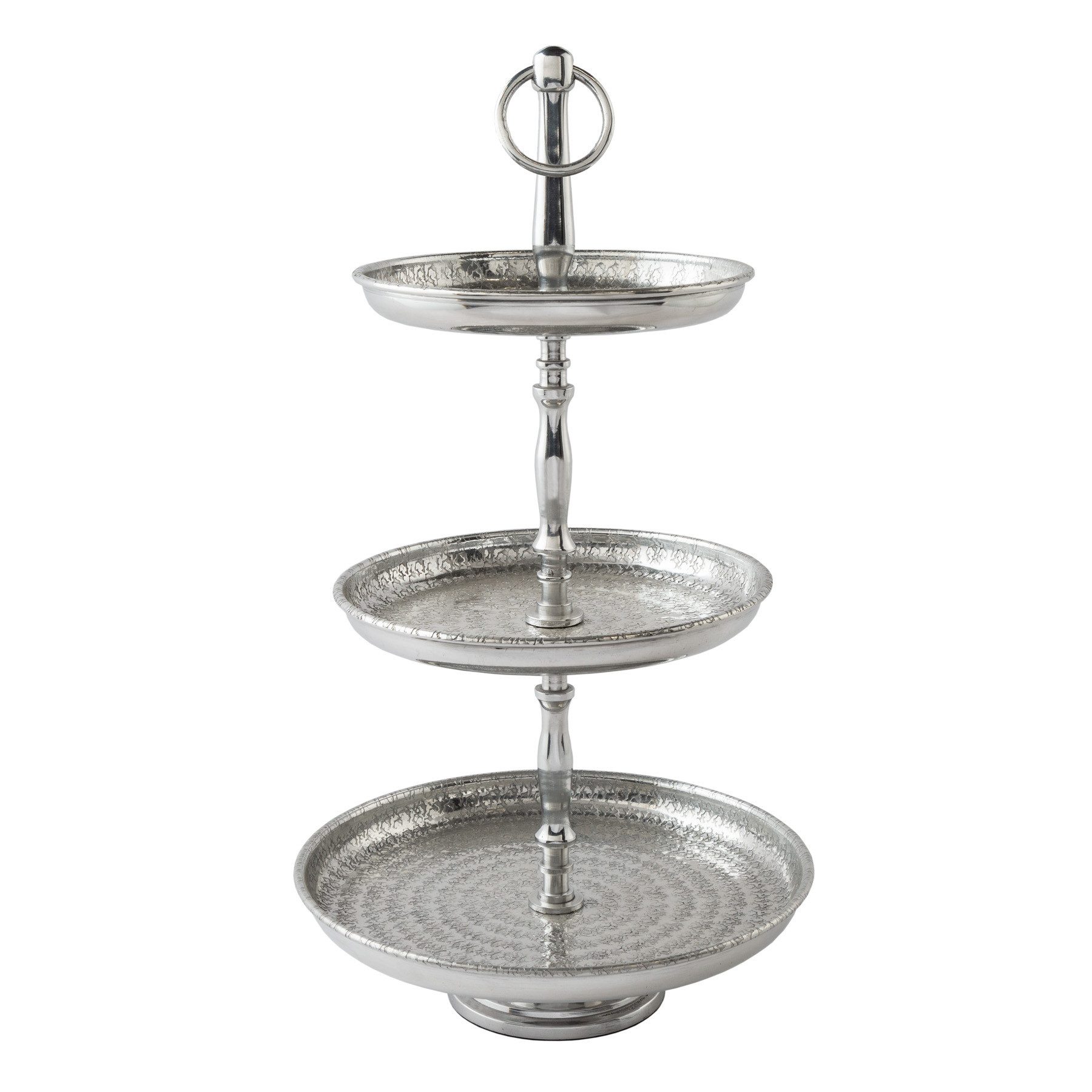 riess-ambiente Dekoetagere ORIENT 50cm silber (Einzelartikel, günstig online kaufen
