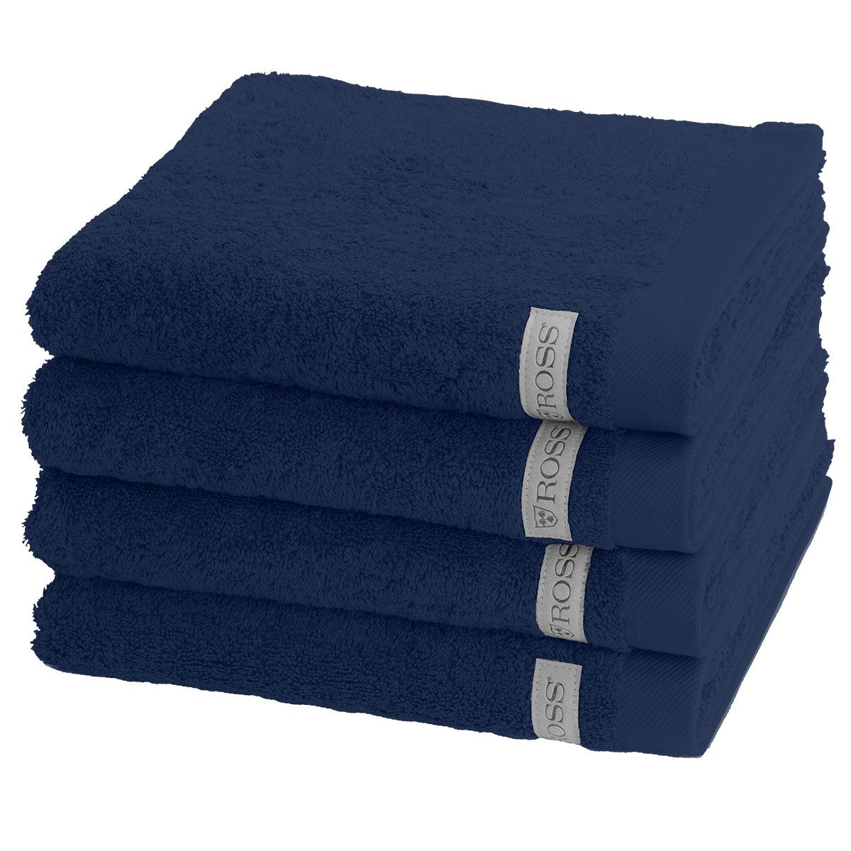 ROSS Handtuch Set Sinfonie, Walkfrottee (Spar-Set, 4-St), 4 X Handtuch im Set - Baumwolle - Saugstark