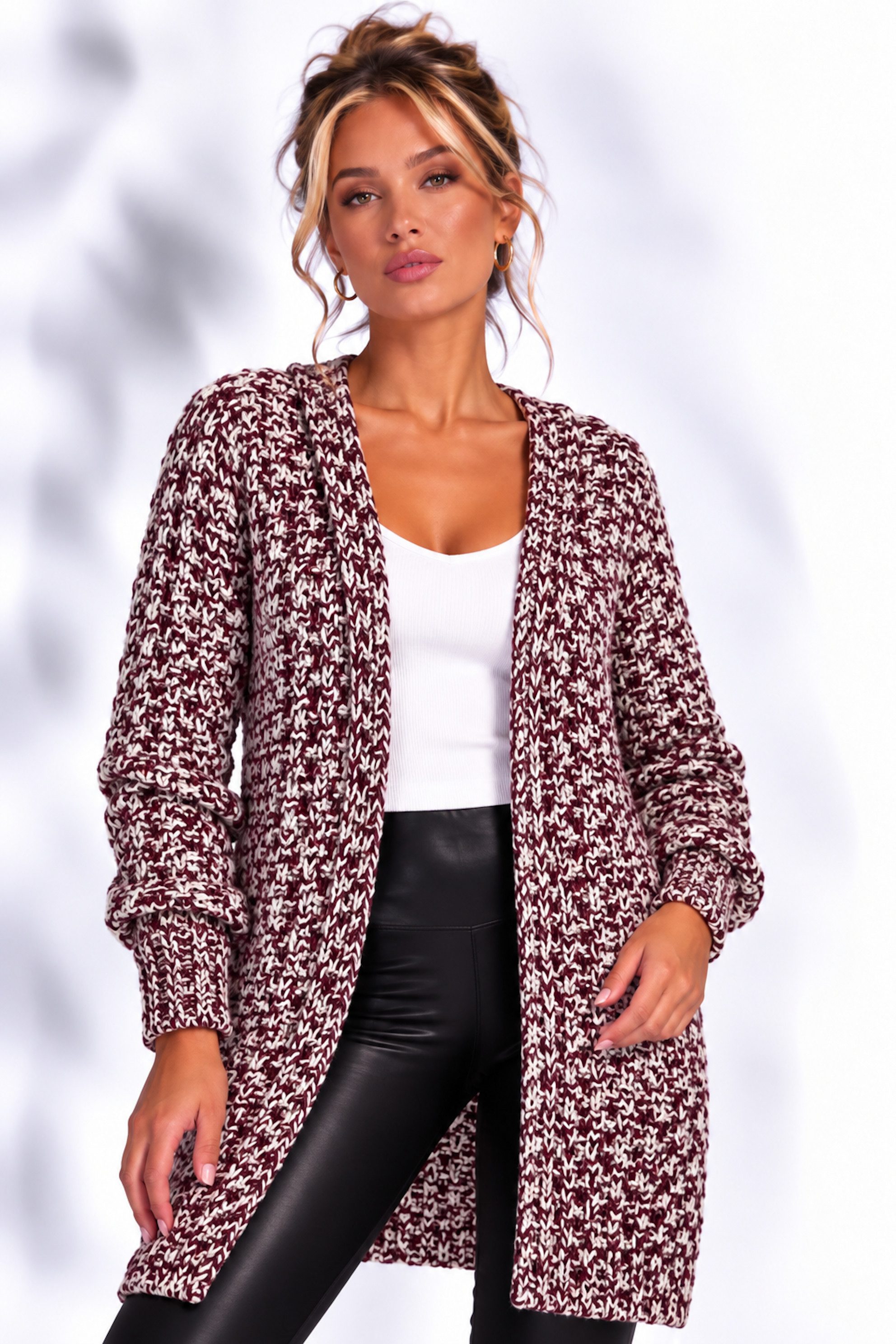 Worldclassca Strickjacke WORLDCLASSCA Damen Strickjacke Cardigan Oversized Langarm Casual Neue Kollektion - Stilvolle und gemütliche Strickmode für Damen