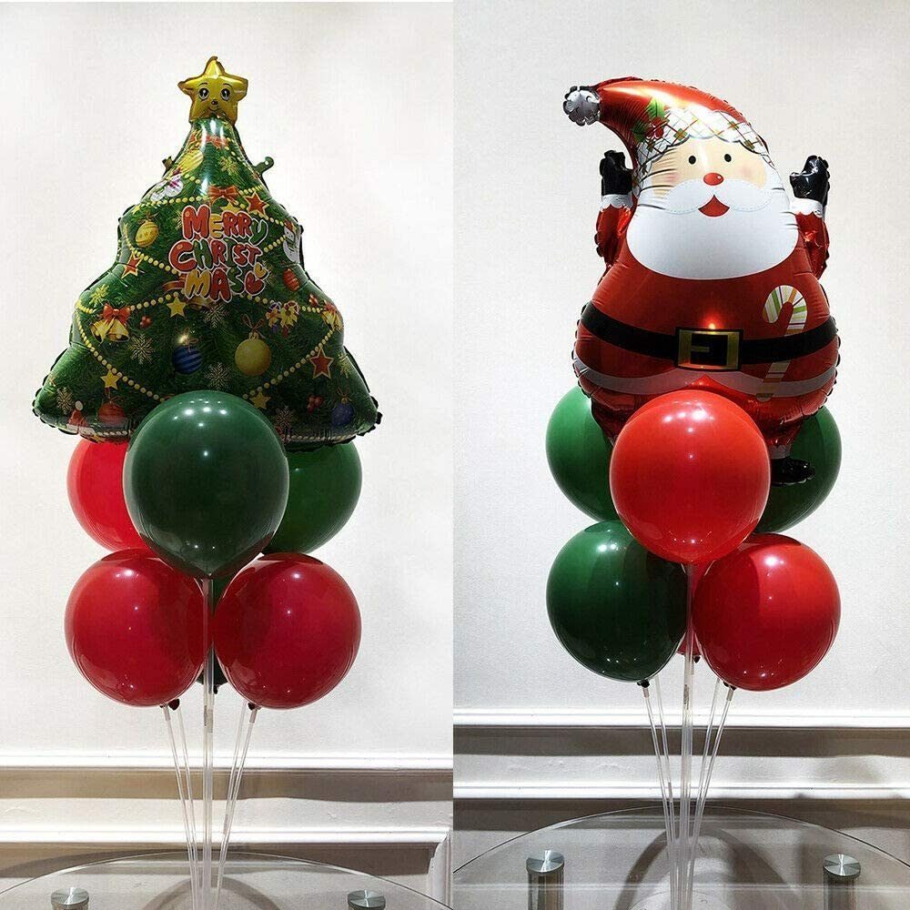 Kunststoffständer mit 4 Sets GelldG Ballonhalter Ballon-Bouquet Ballonständer