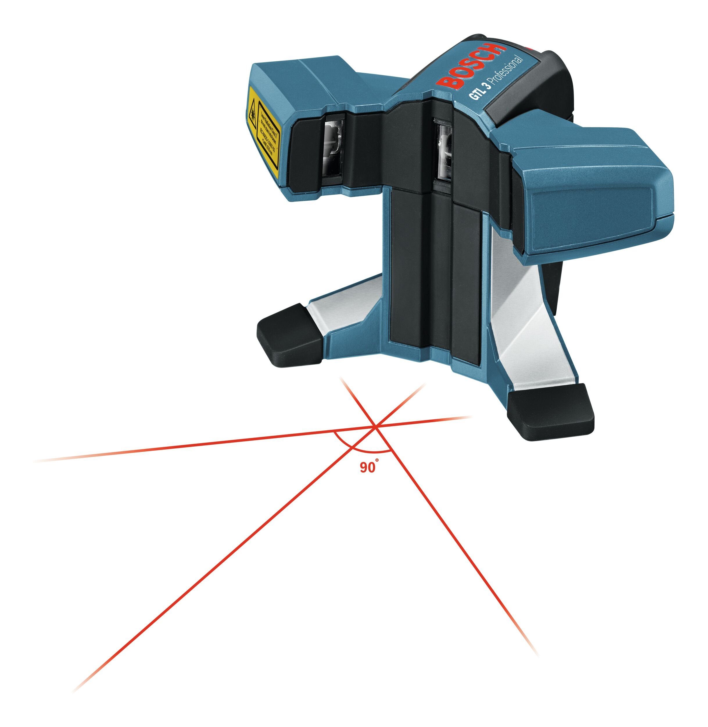 Bosch Professional Punkt- und Линейный лазер GTL 3, Fliesenlaser mit Schutztasche