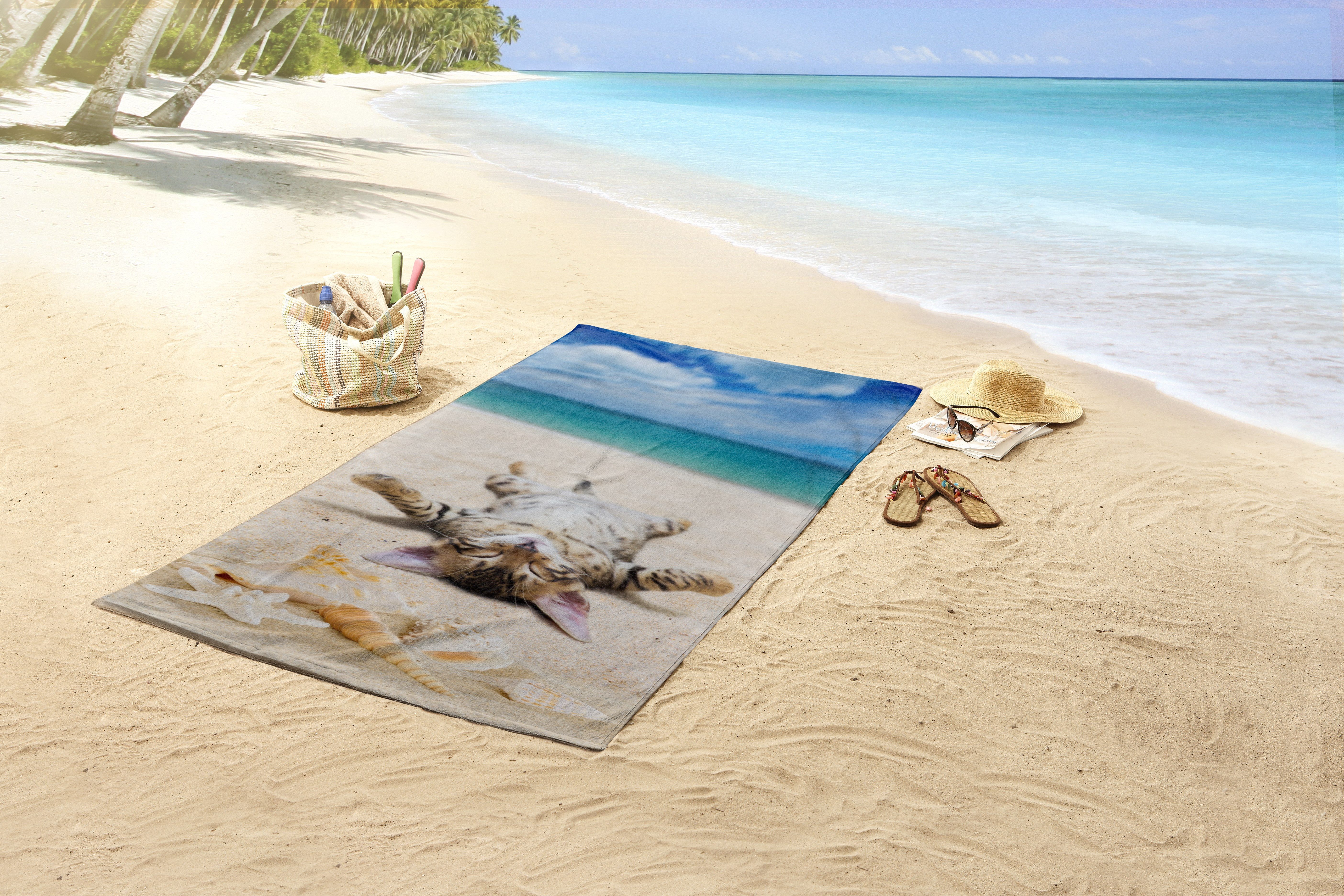 good morning Strandtuch Mikrofaser Strandtuch Liegetuch günstig online kaufen