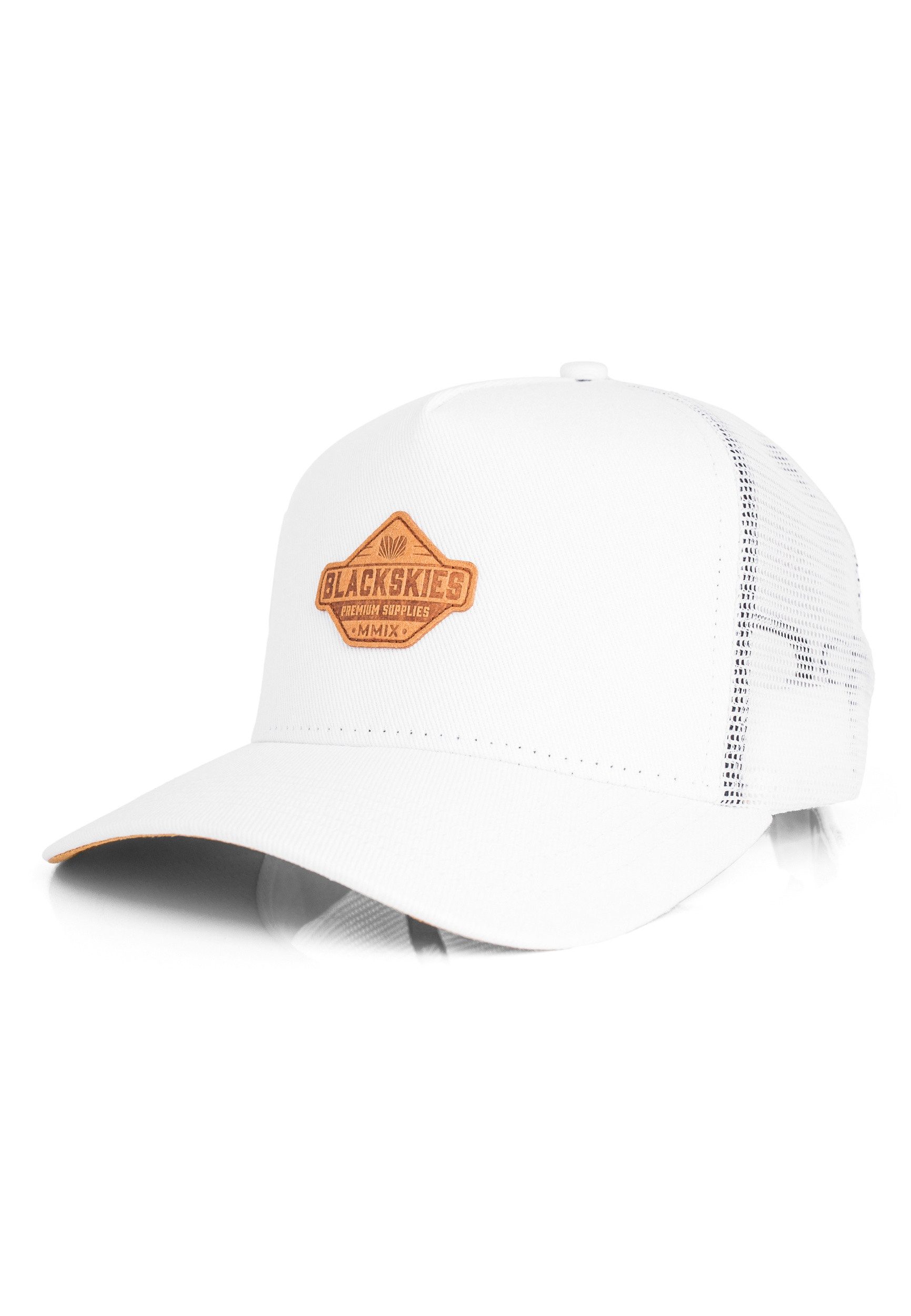 Baseball Cap Essentials Trucker Cap Weiß-Braun