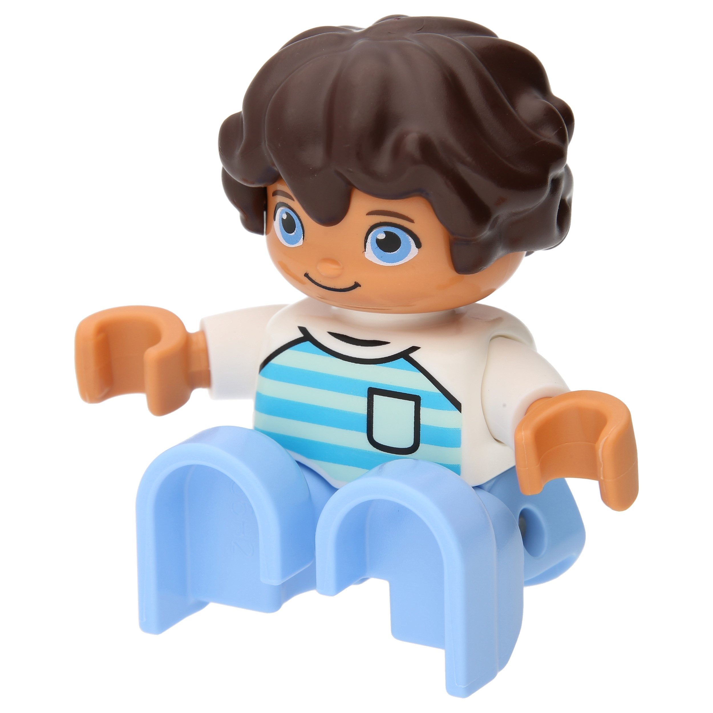 LEGO® Duplo: Junge mit blauer Hose und weißem Oberteil Spielbausteine