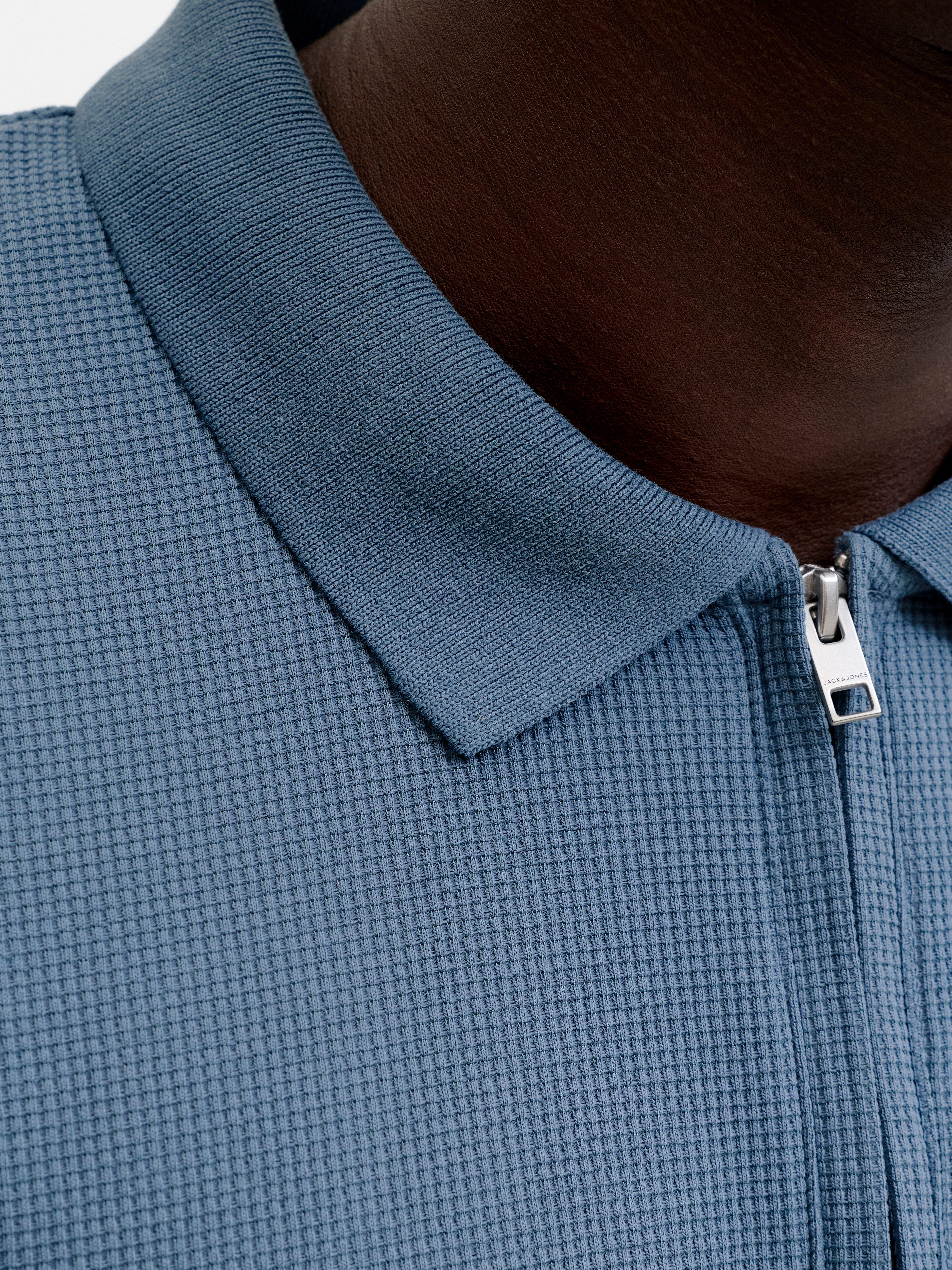 Jack & Jones Poloshirt JJEAUSTIN ZIP POLO SS NOOS mit Polokragen günstig online kaufen