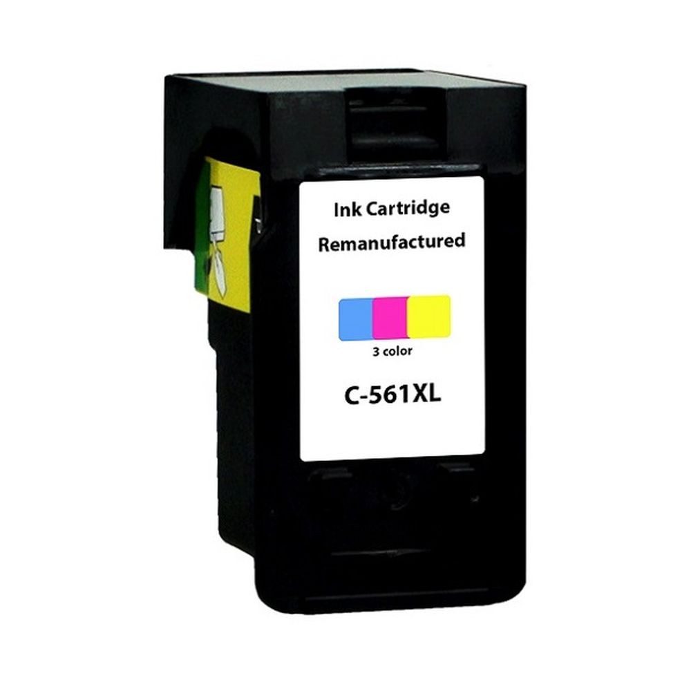 inkpro Druckerpatrone kompatibel mit Canon CL-561 XL Color, Tintenpatrone (für Canon Pixma TS5300, TS5350, TS5351, TS5352, TS5353, TS5400, TS5450, TS5451, TS5452, TS7400, TS7450, TS7451, XXL Füllmenge: 15 ml (3 x 5 ml)