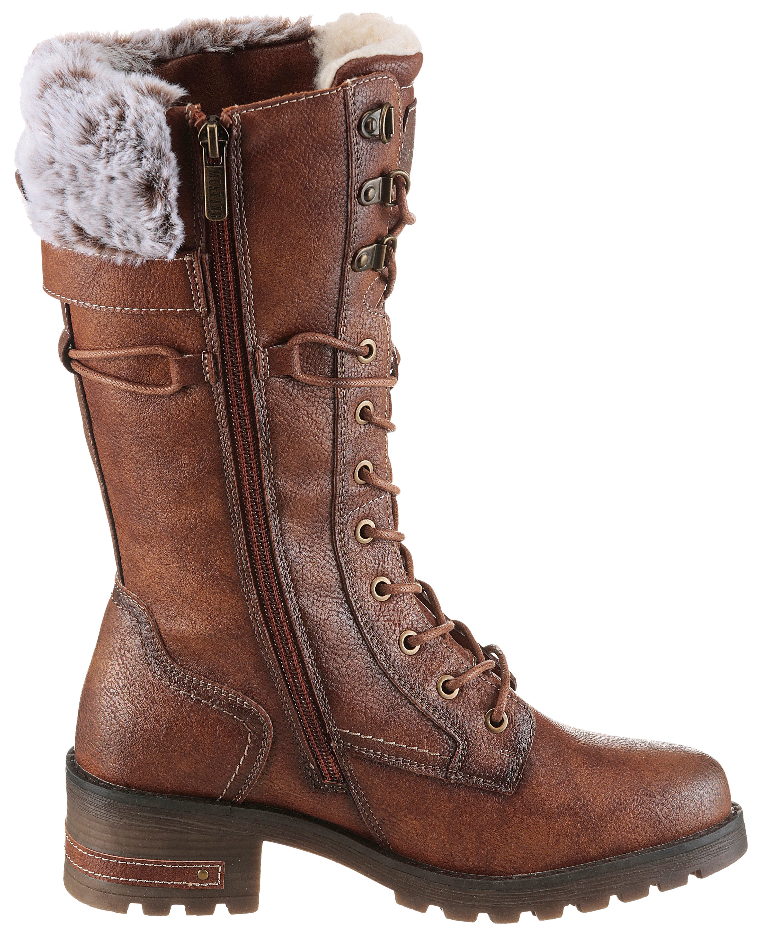 Mustang Shoes Haukea Winterstiefel Snowboots, Winterstiefel mit TEX-Membrane – Bild 5 von 5