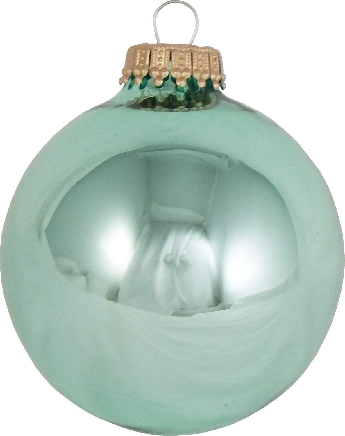 Krebs Glas Lauscha Weihnachtsbaumkugel CBK60007, Weihnachtsdeko, Christbaumschmuck, Christbaumkugeln Glas (8 St)