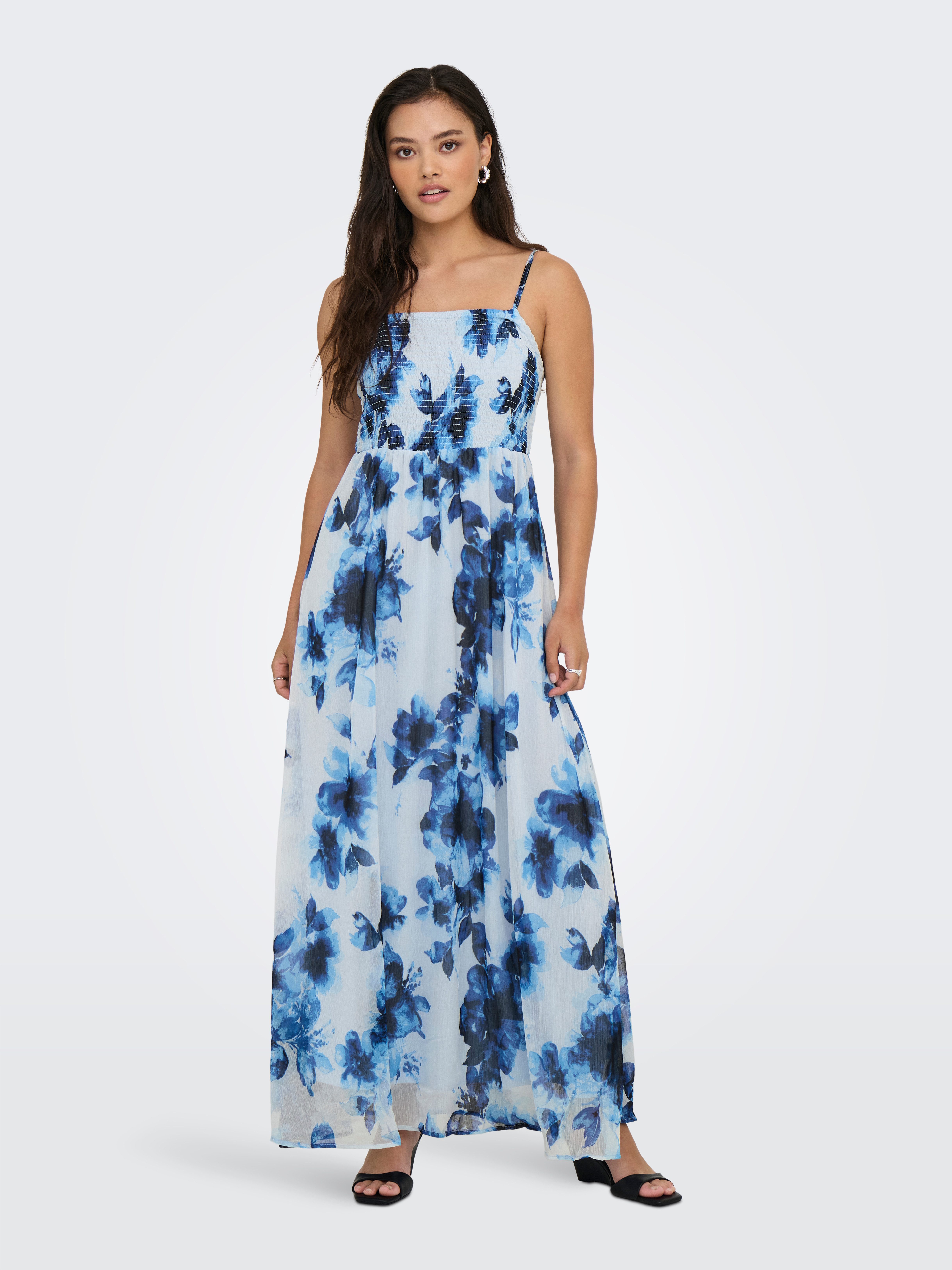 ONLY Maxikleid ONLELENA VIKKI LIFE STRAP ANK DRESS WVN