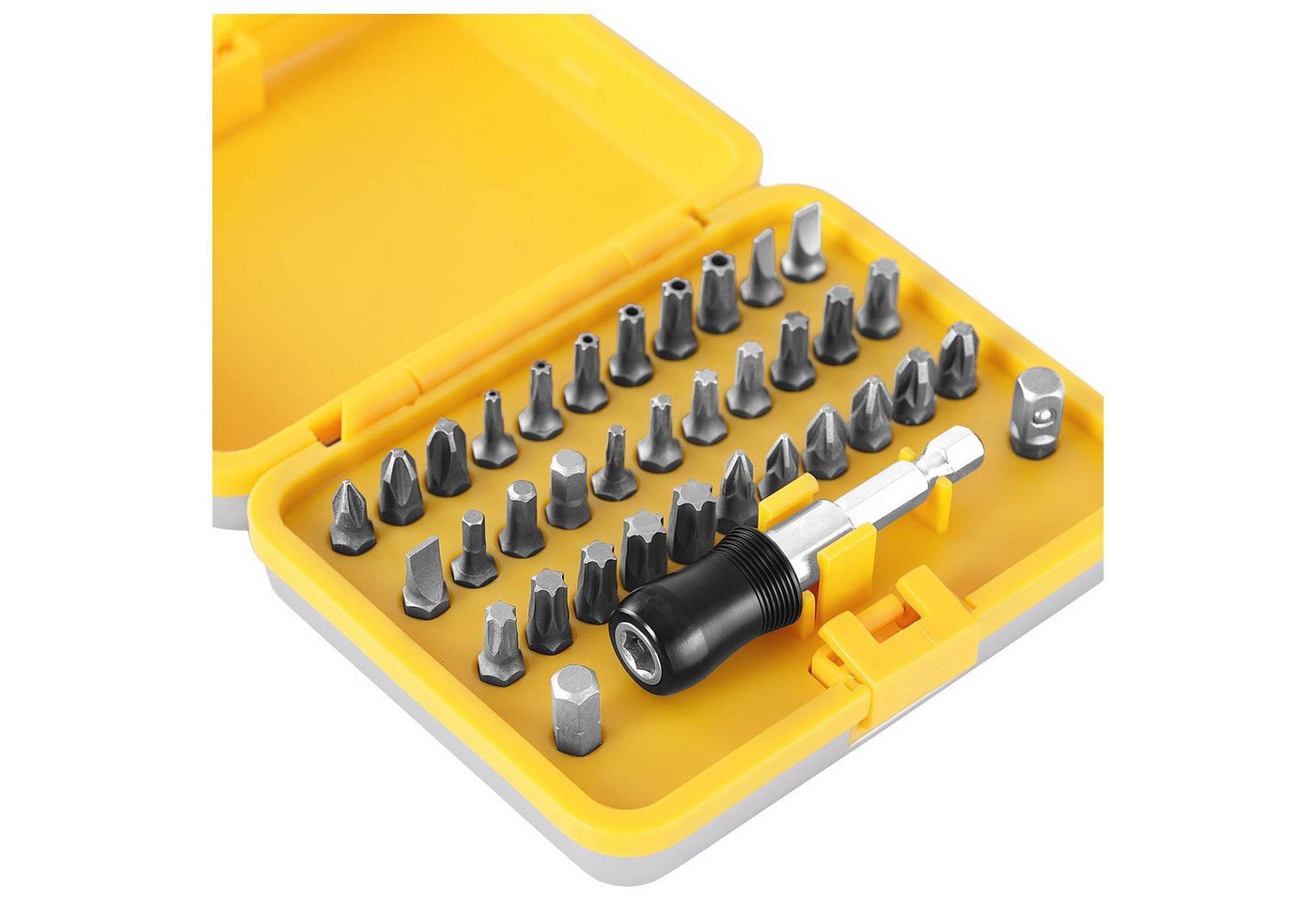 Thumbnail - MSW Bit-Set 34-teilig Schraubendreher Bit Satz Bit Set Aufsatz Allzweck-Bit-Set