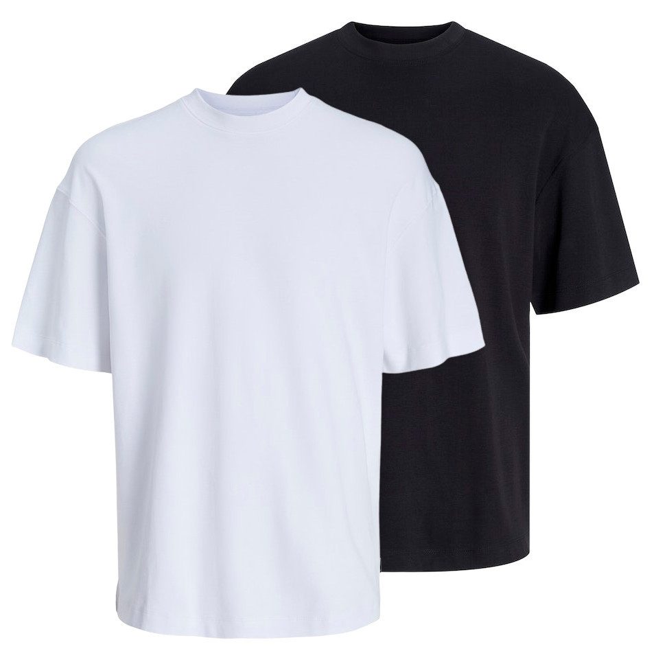 Jack & Jones Junior T-Shirt (2-tlg) JJEURBAN EDGE TEE SS O-NECK 2PK MP JNR. Reduzierter Preis € 17,99. Unverbindliche Preisempfehlung € 29,99