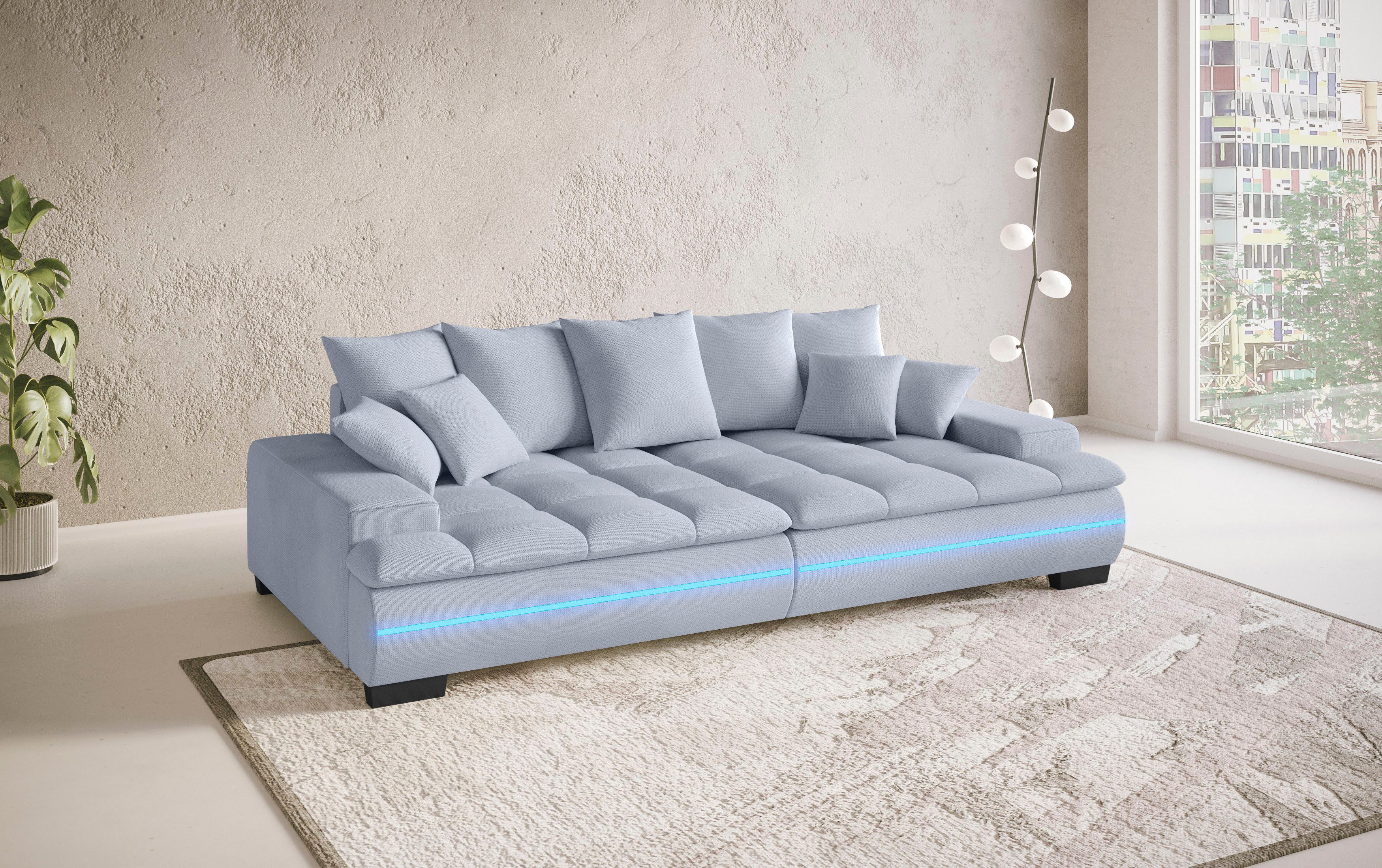 Mr. Couch Big-Sofa Haiti II, RGB-LED günstig online kaufen