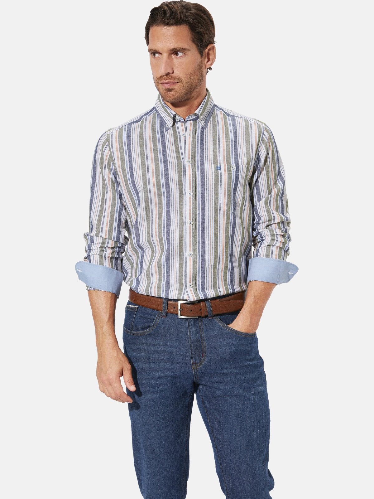 Babista Langarmhemd IGNATO mit schicken Ärmelmanschetten