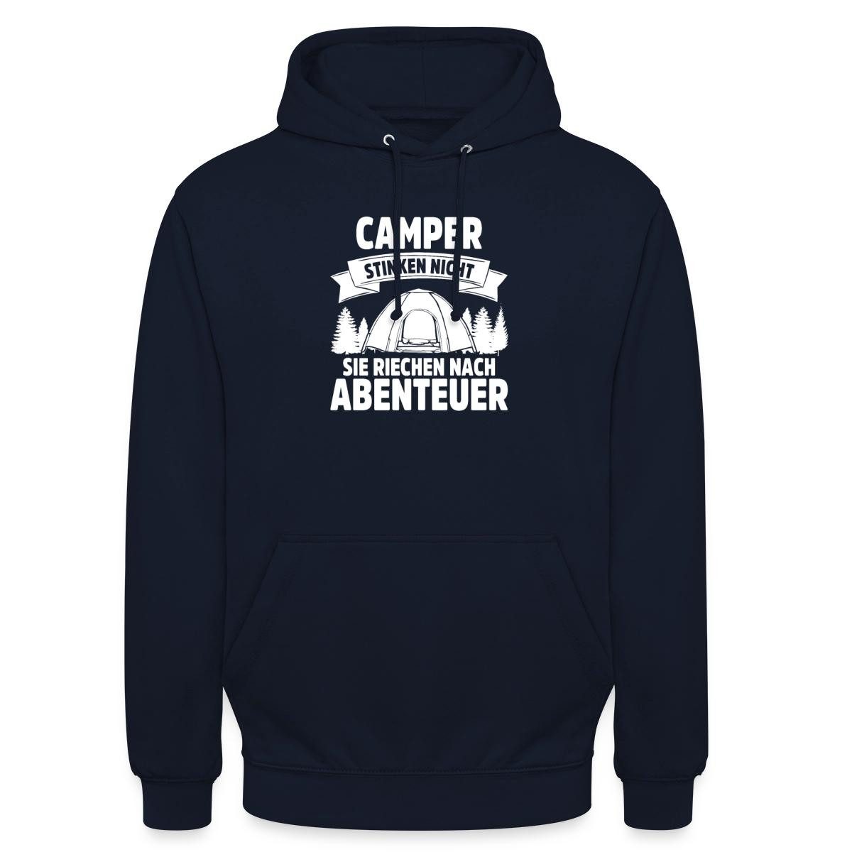 Hoodie Camper Stinken Nicht Riechen Nach Abenteuer Unisex Hoodie