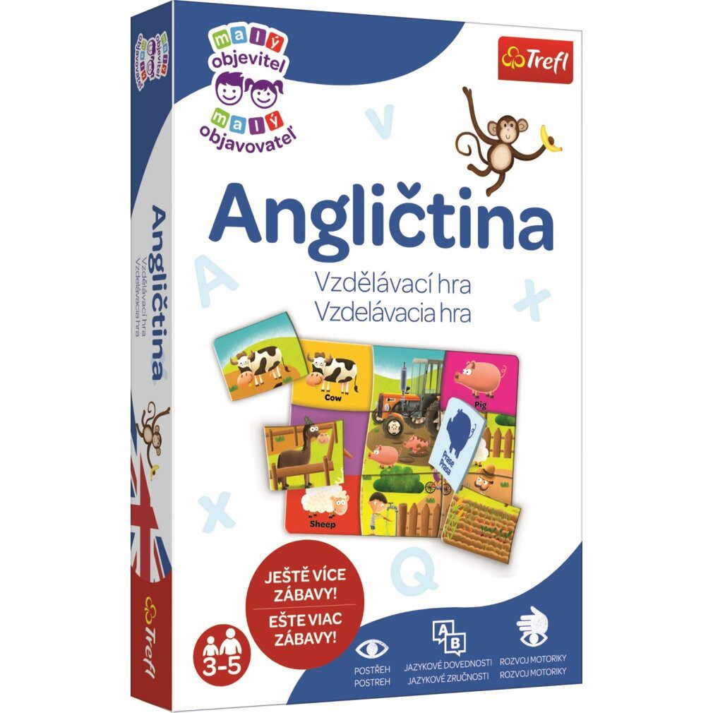 Trefl Puzzle Lernspiel Little Explorer: Englisch, Puzzleteile