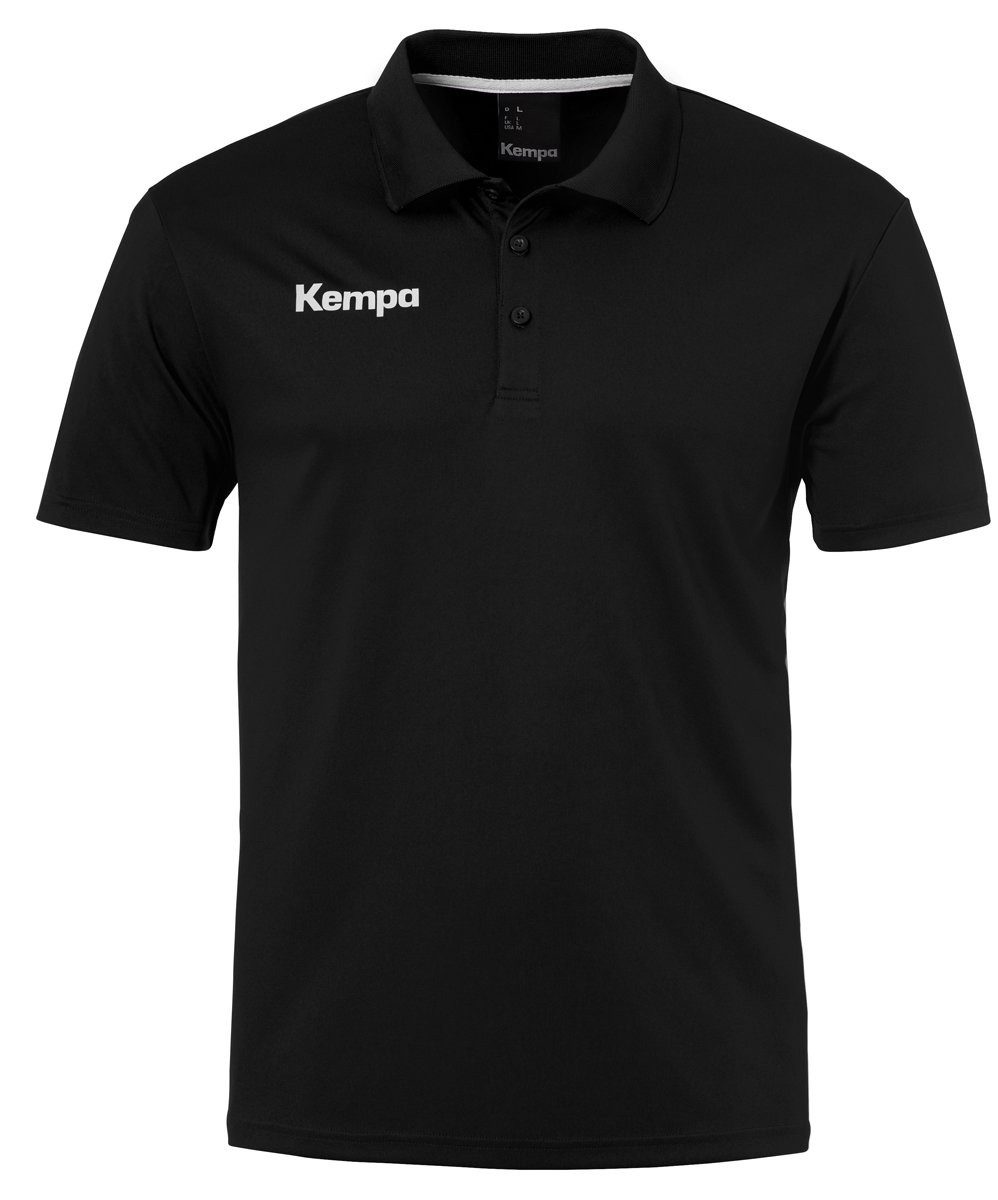 Kempa Poloshirt Poly (100% Polyester) schwarz Herren günstig online kaufen