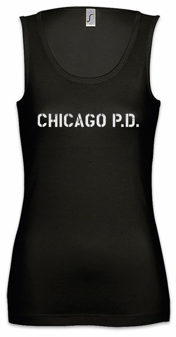 Tanktop Chicago P.D. Ärmelloses Damen T-Shirt Police Department TV Series
