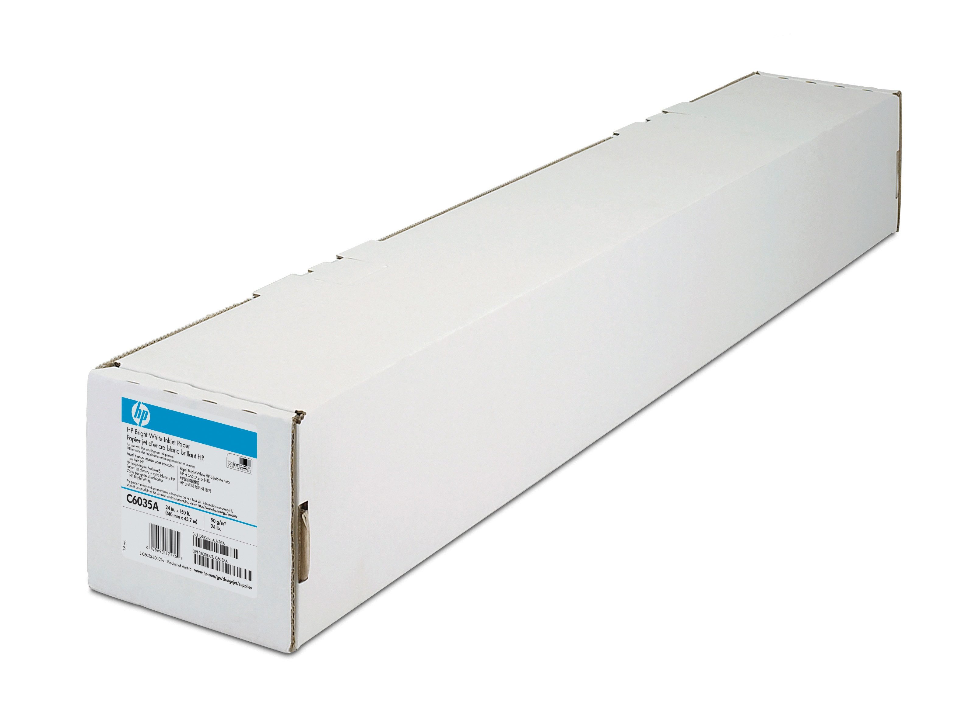 HP HP Plotterpapier 17 (432mm) 420mm 45,7Meter hochwe Tintenpatrone