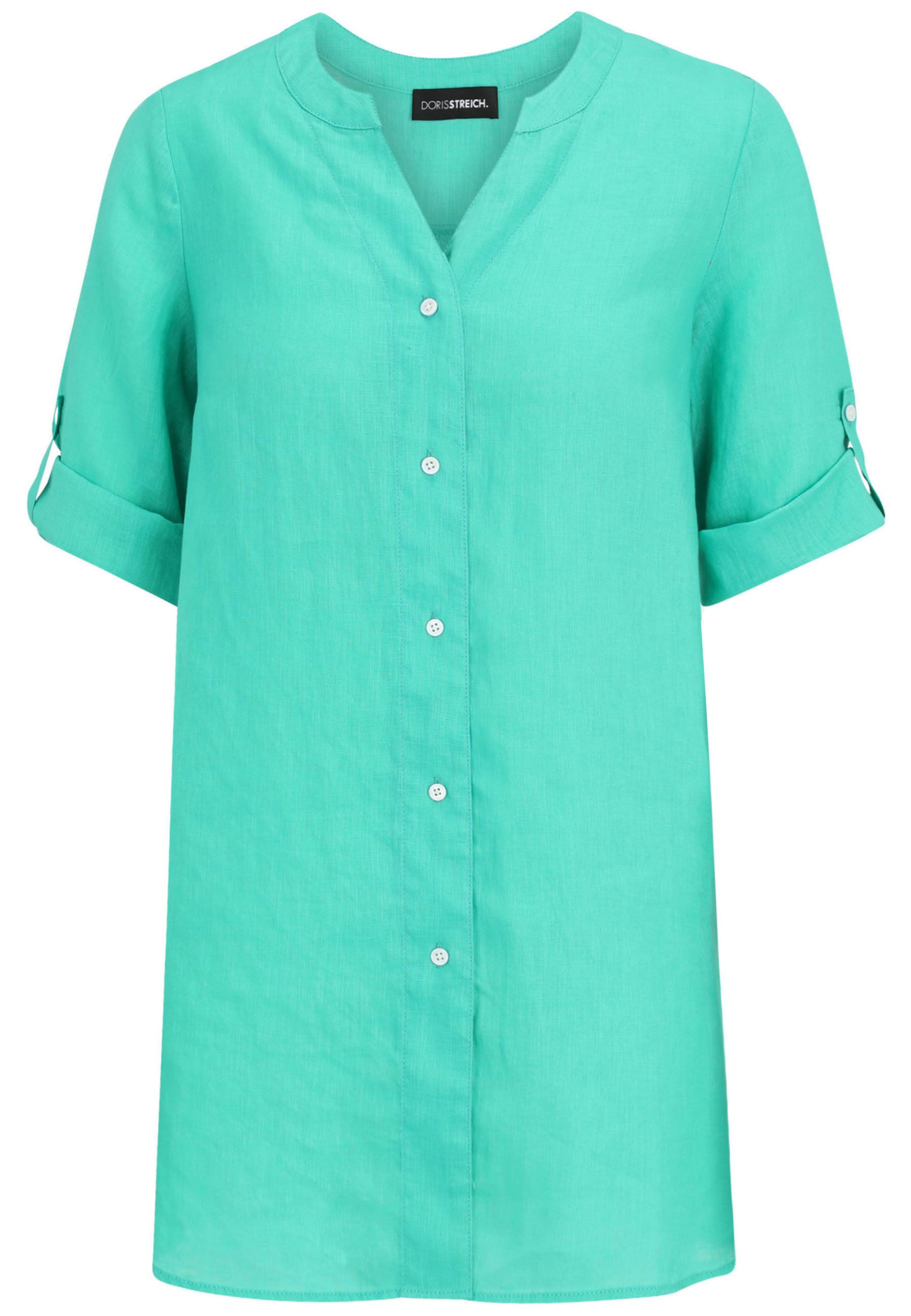 Doris Streich Klassische Bluse mit Knopfleiste