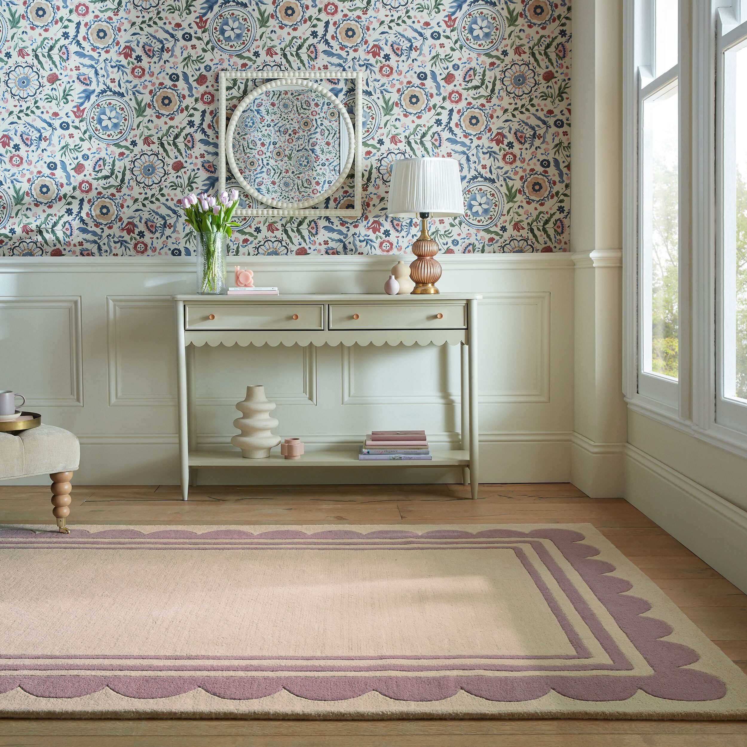 FLAIR RUGS Wollteppich Lois, rechteckig, Höhe: günstig online kaufen