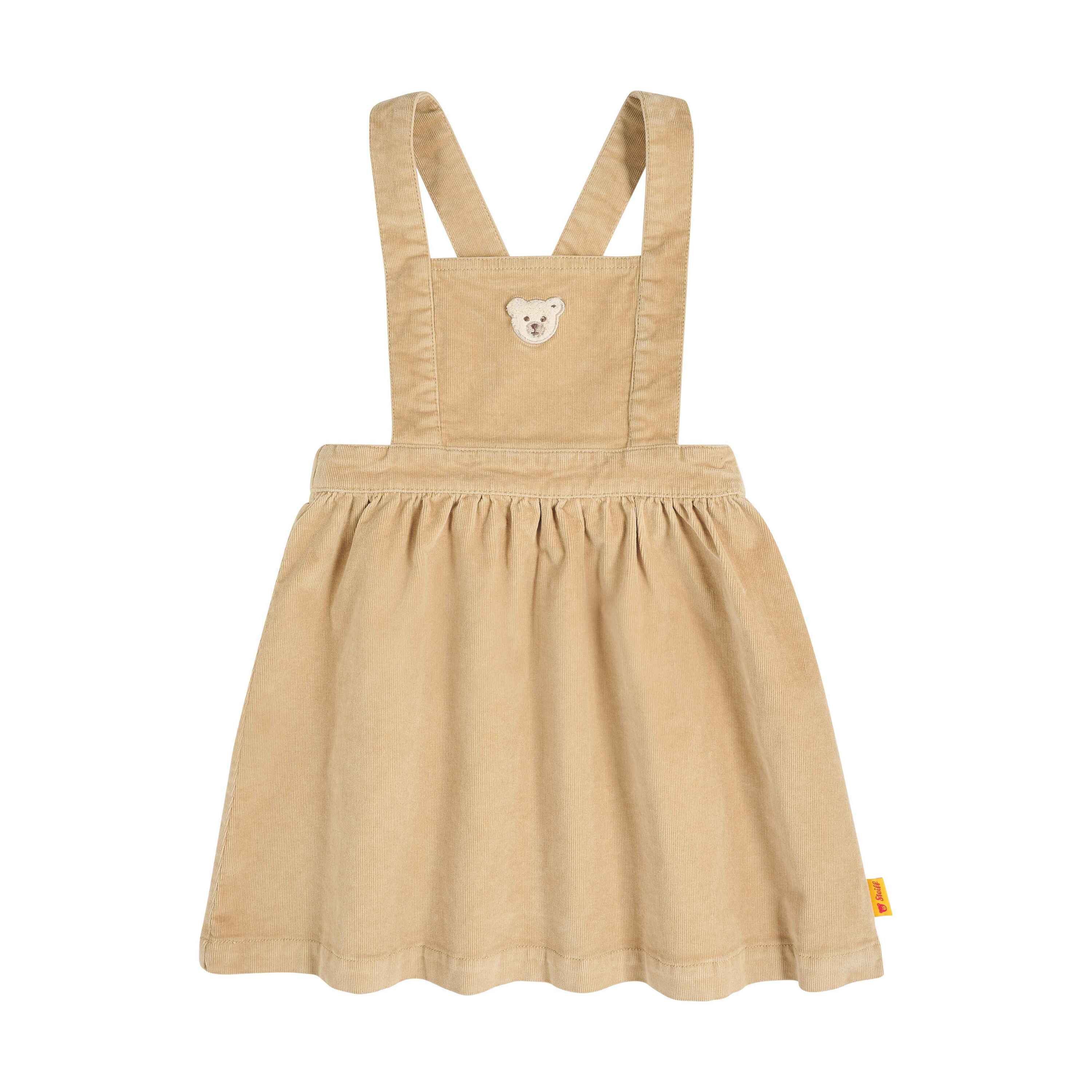 Steiff Trägerkleid Latzkleid Winter Adventure, verstellbare Träger