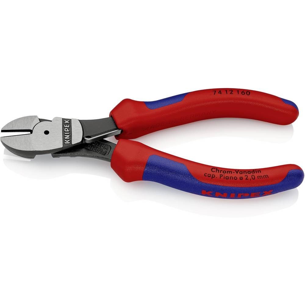 Knipex Seitenschneider Kraft-Seitenschneider 74 12 160, mit Facette