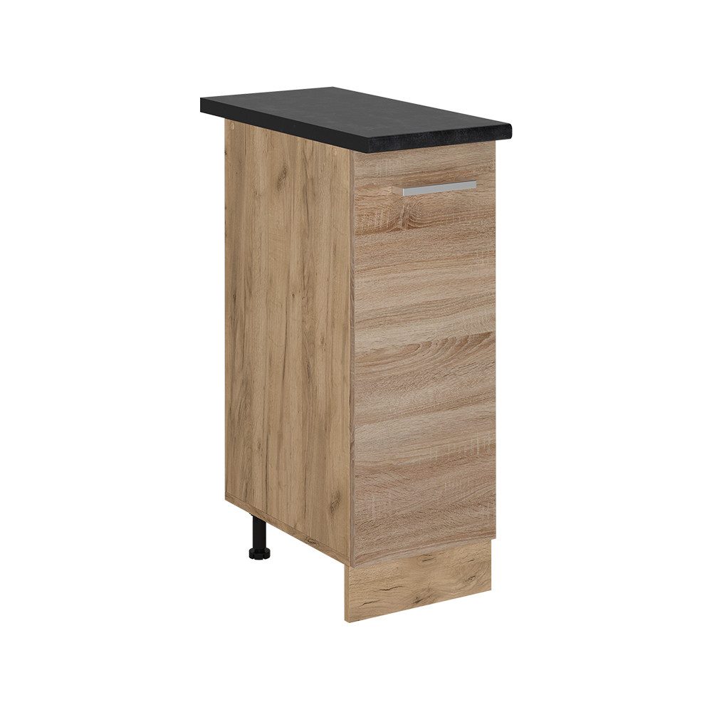 Vicco Apothekerschrank R-Line, Sonoma/Goldkraft Eiche, 30 günstig online kaufen