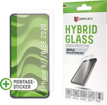 Displex DISPLEX Hybrid Glass für Apple iPhone 6/7/8/SE (2020) (4,7) für Apple iPhone 6, Apple iPhone 7, Apple iPhone 8, Displayschutzglas