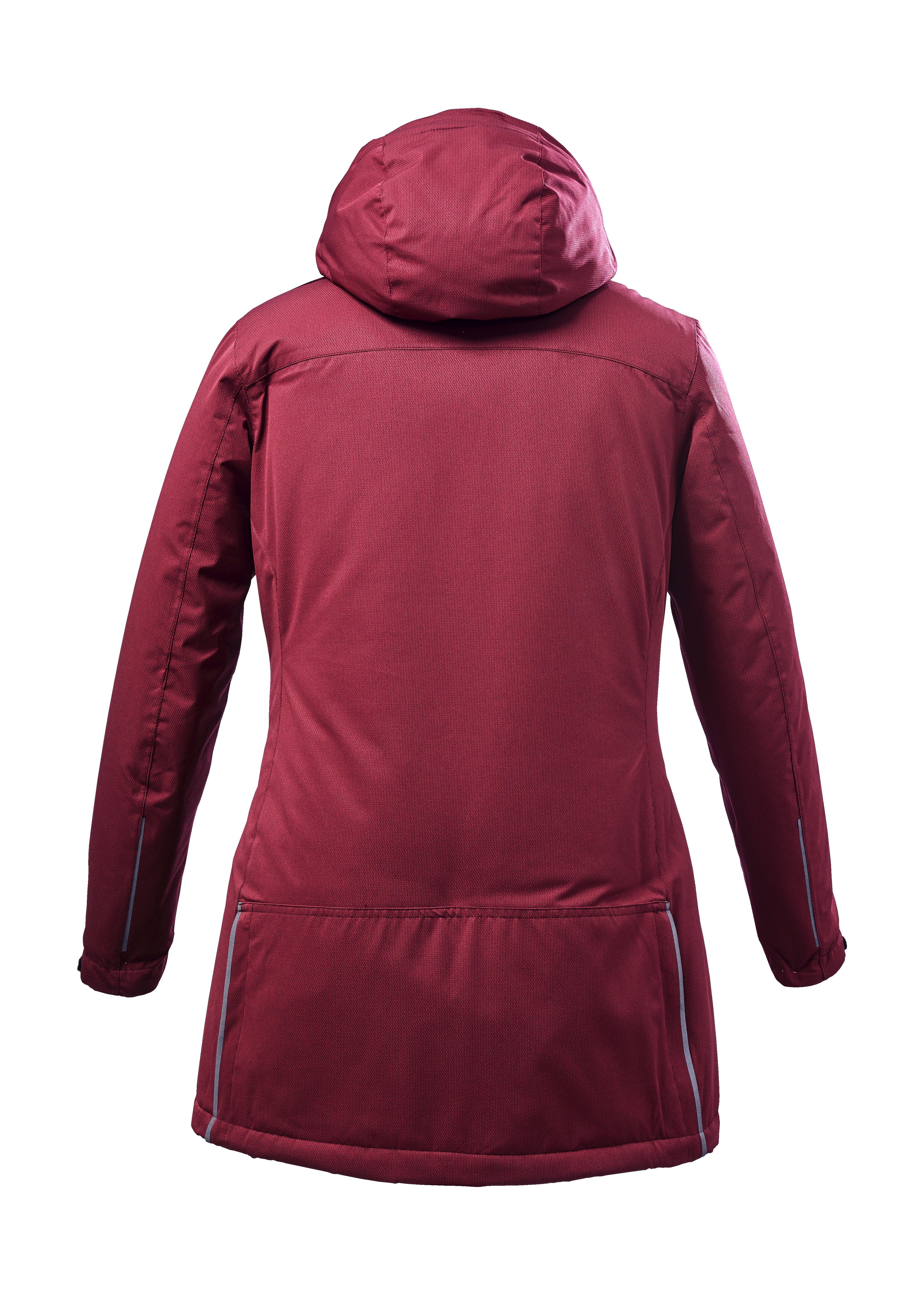 WMN weinrot PRK Parka B Ostfold Killtec