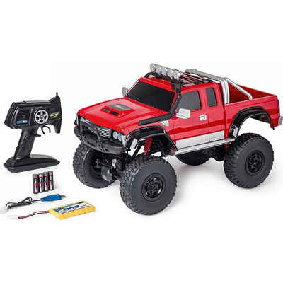 CARSON Spielzeug-Auto »1:8 Pickup Crawler 2.4G 100% RTR rot«