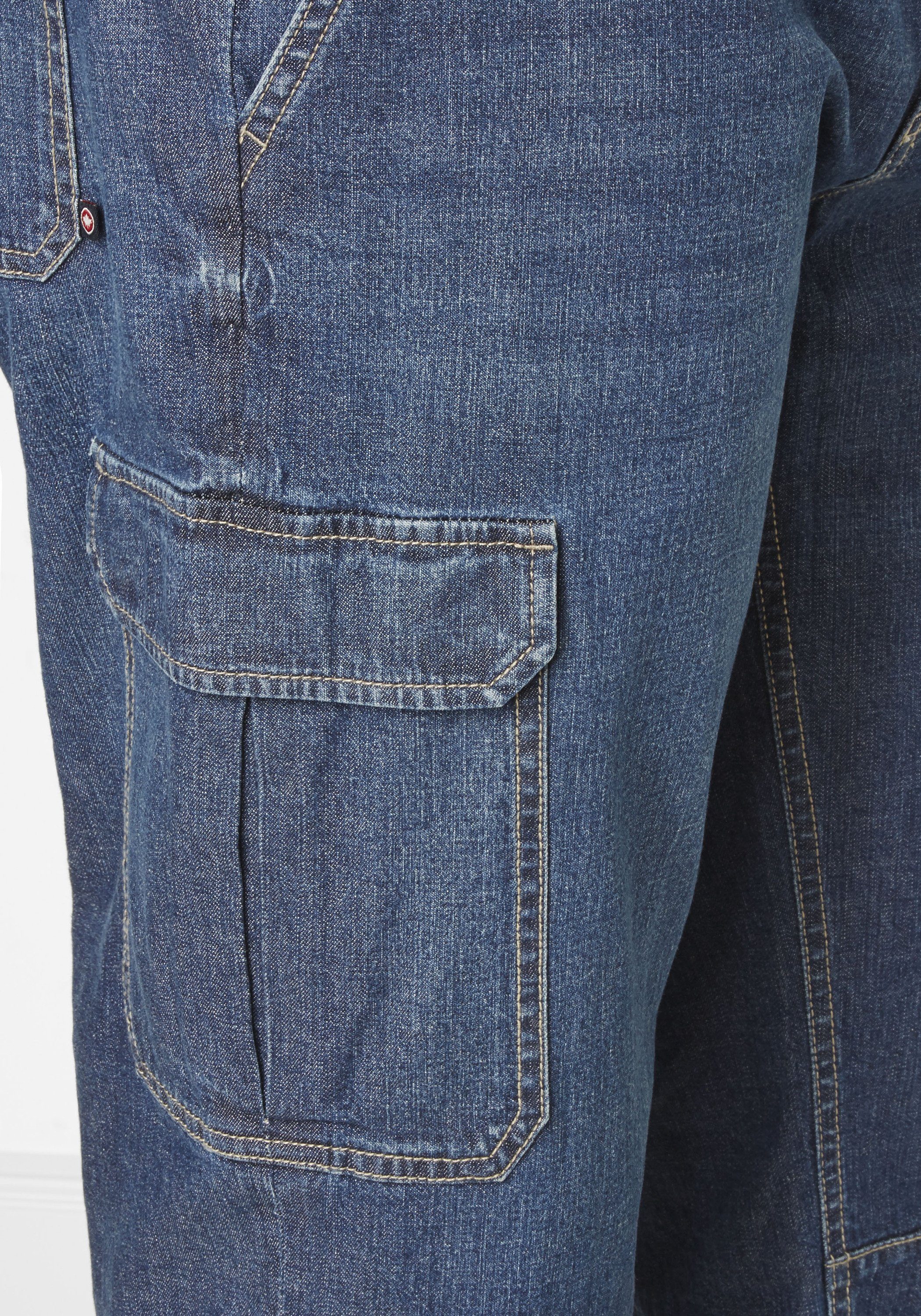 Redpoint Jeansbermudas Jordy Cargo Jeansbermudas in 3/4 Länge – Bild 5 von 5