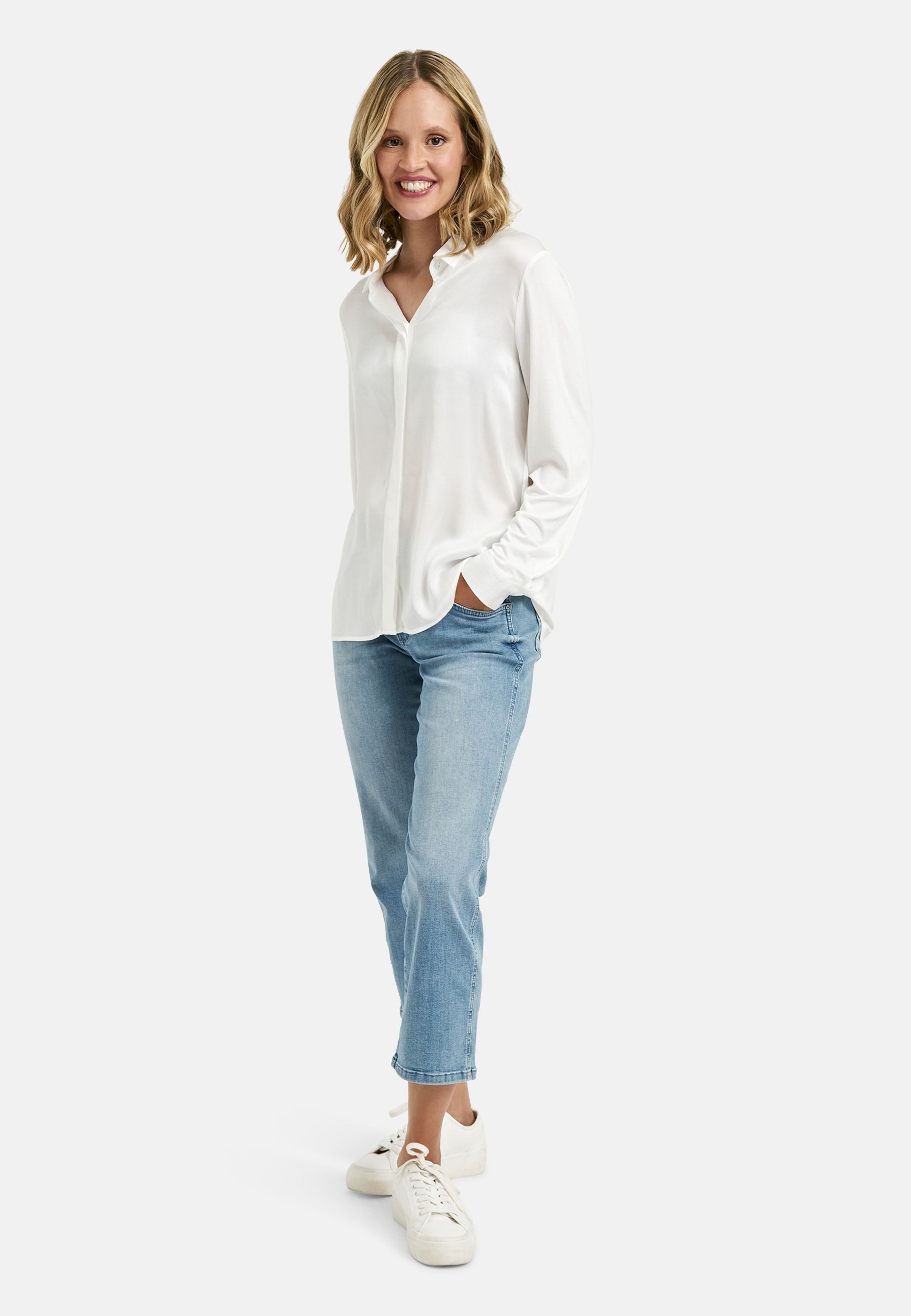 Milano Italy Klassische Bluse
