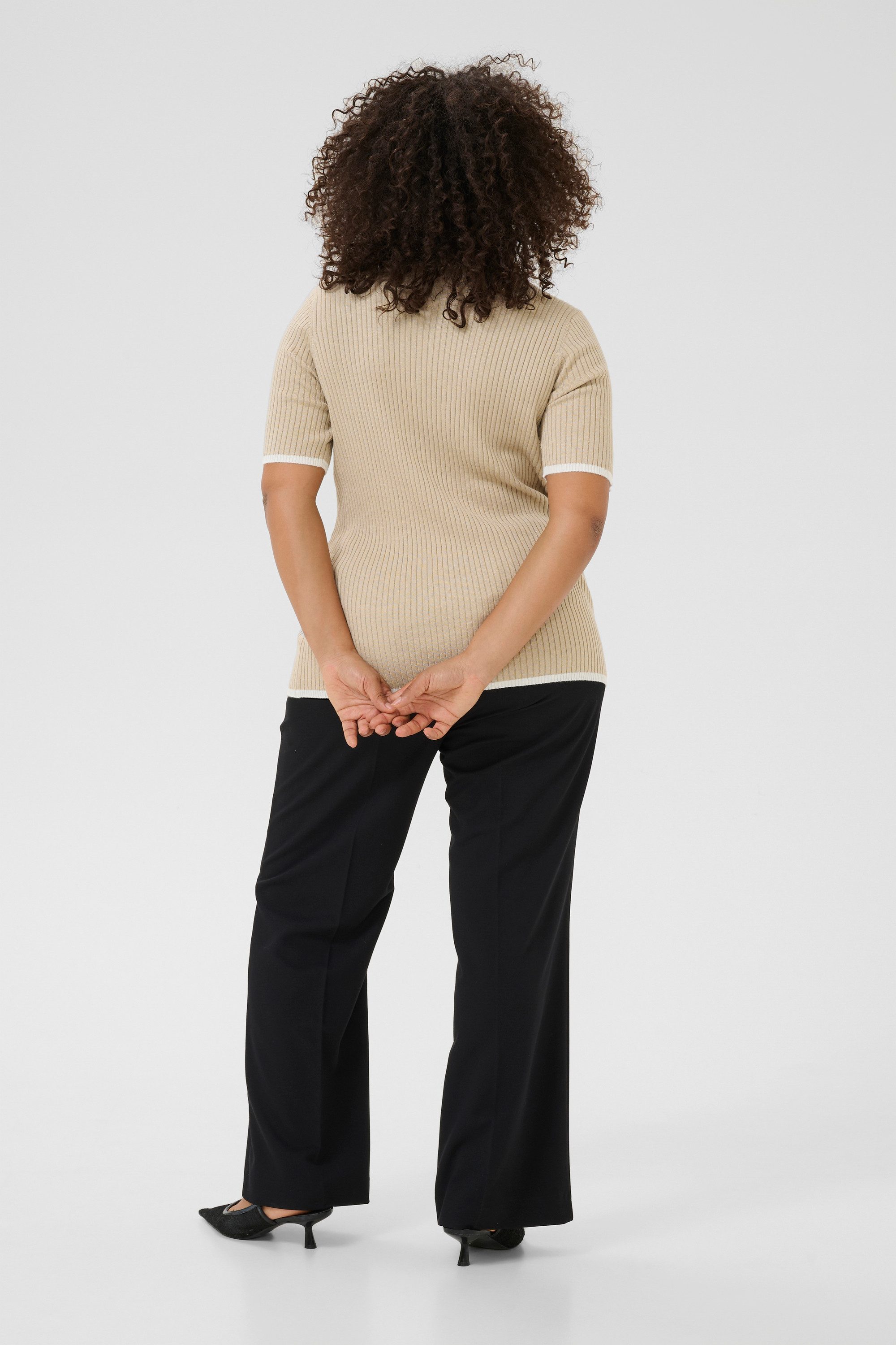 KAFFE Curve Strickpullover Strickpullover KClizzy Große Größen