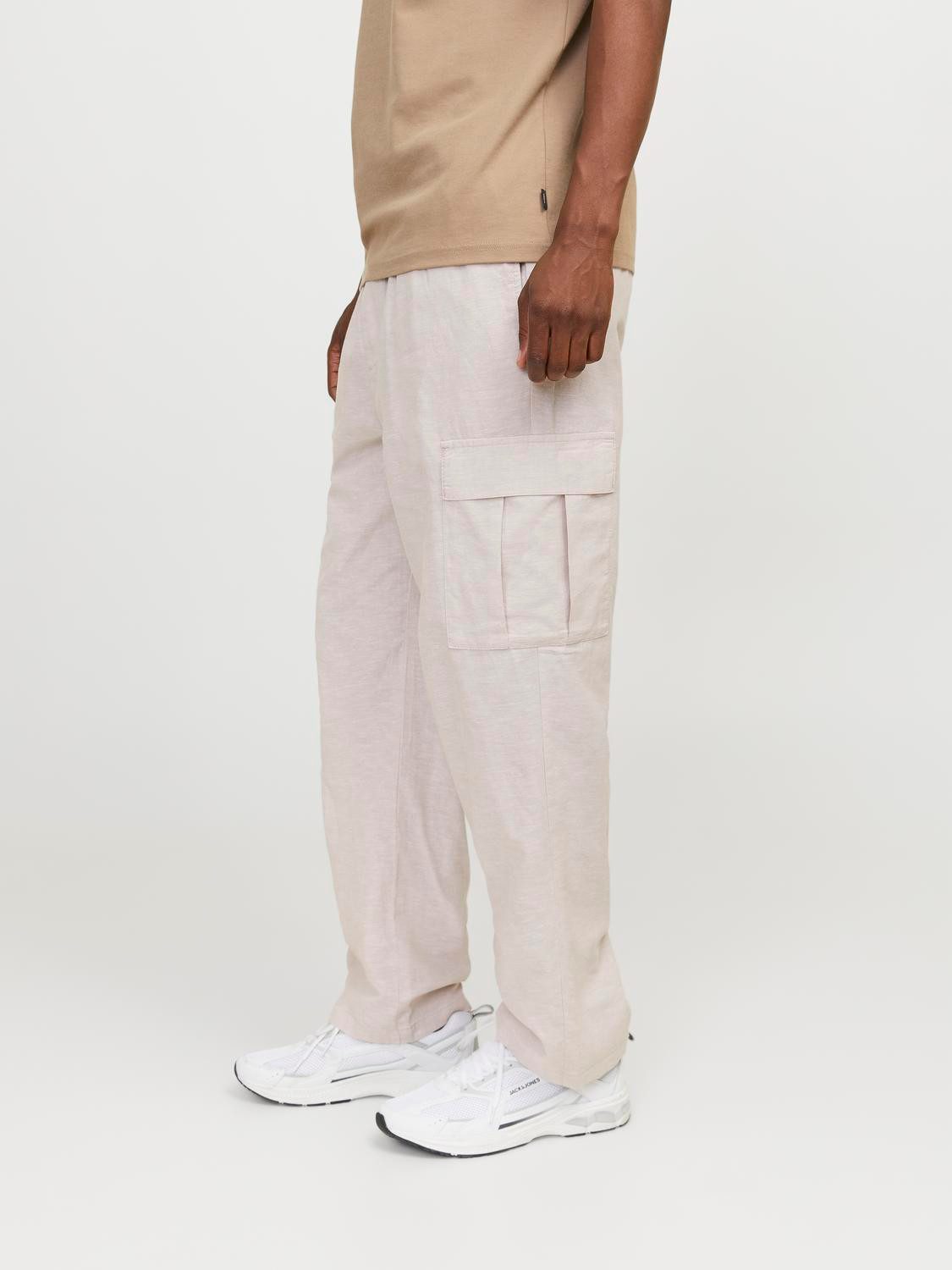 Jack & Jones Cargohose JPSTKARL SUMMER CARGO SN STYD mit Taschen