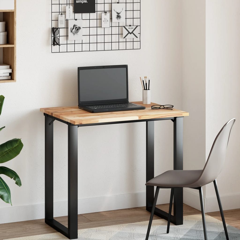 vidaXL Tischplatte 100 x 60 x 2 cm Tischplatte Rechteckig 100x60 cm Massivholz Akazie für