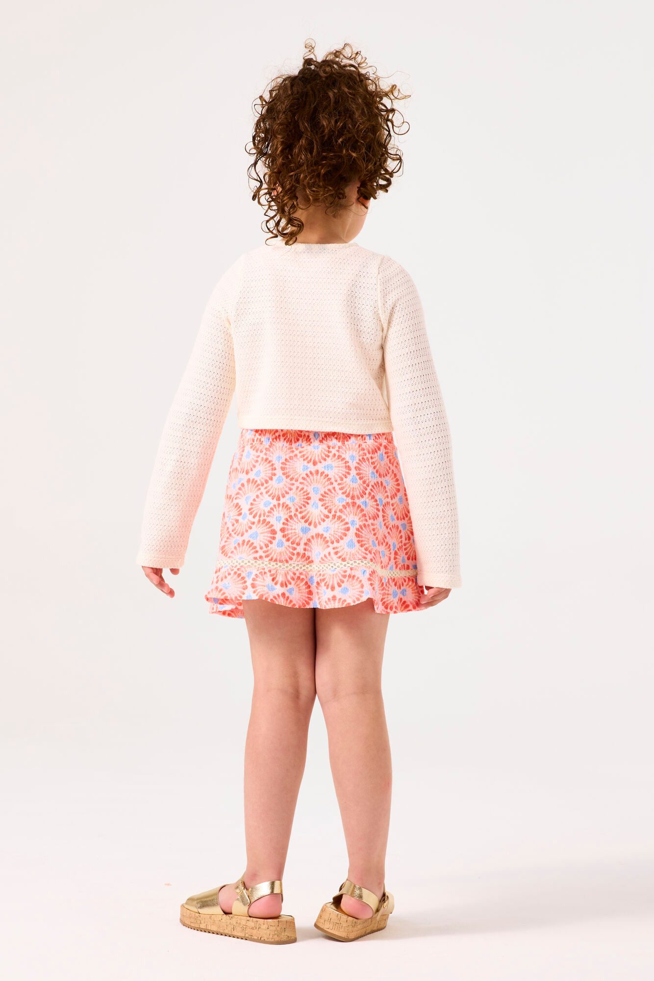 Garcia Strickjacke mit Lochmuster