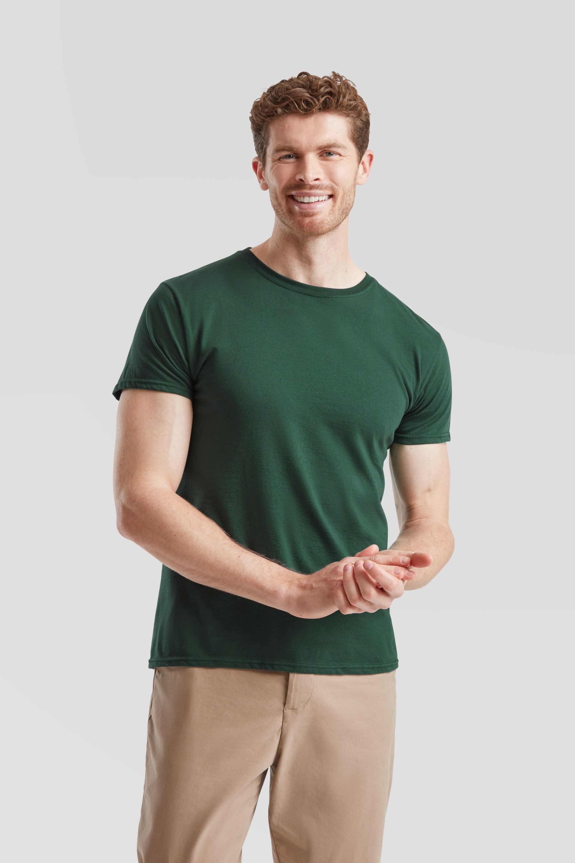 Fruit of the Loom Rundhalsshirt Iconic 150 T-Shirt – Bild 3 von 5