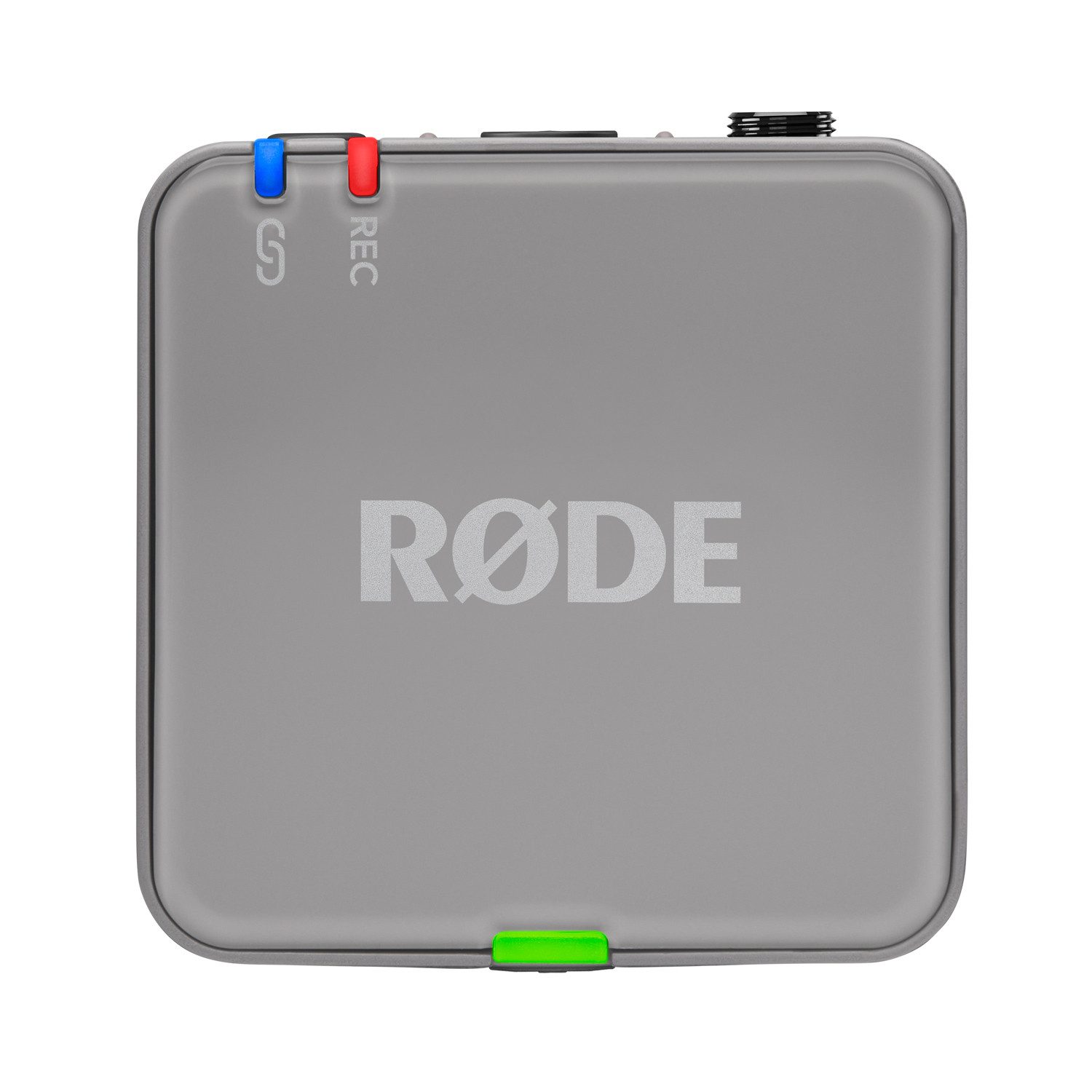 RØDE Rode Mikrofon-Funksystem Wireless GO Gen 3 Stone Grau Interview Set 1 Digitales Aufnahmegerät (Vorteils-Set mit Handadapter und Windschutz)
