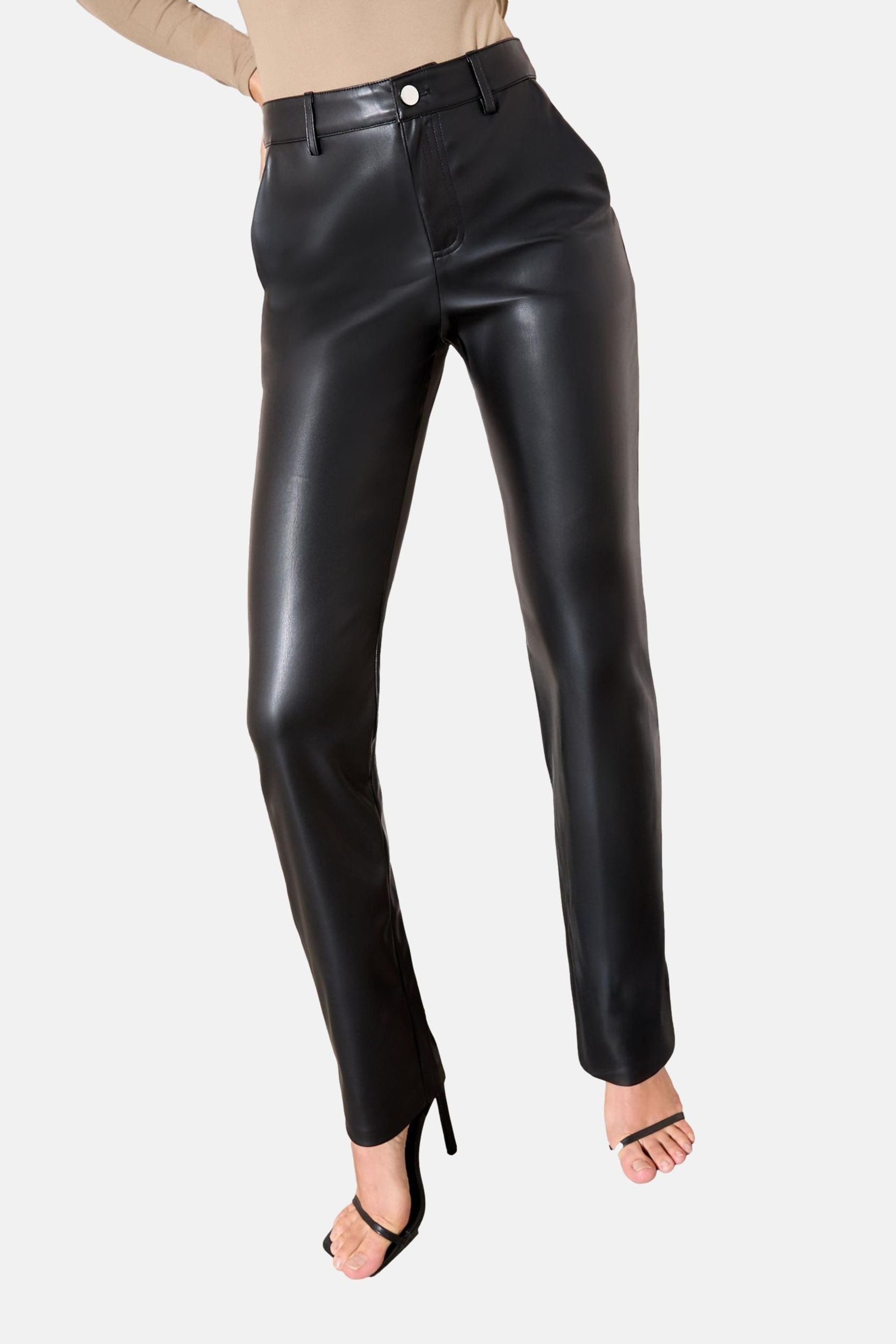 Friends Like These Lederhose Friends Like These Kunstlederhose, Regular (1- günstig online kaufen