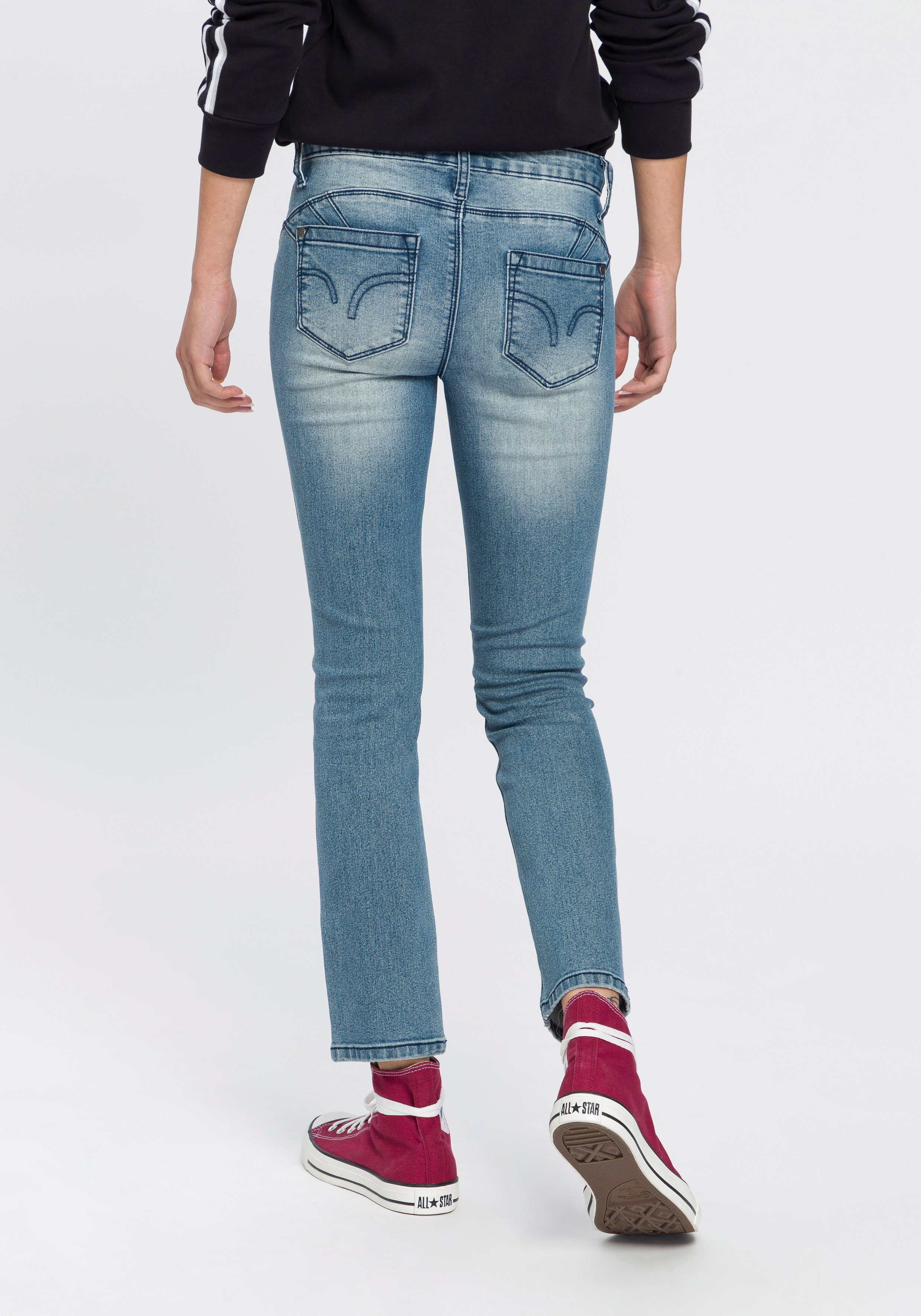 Arizona 7/8-Jeans Shaping Mid Waist