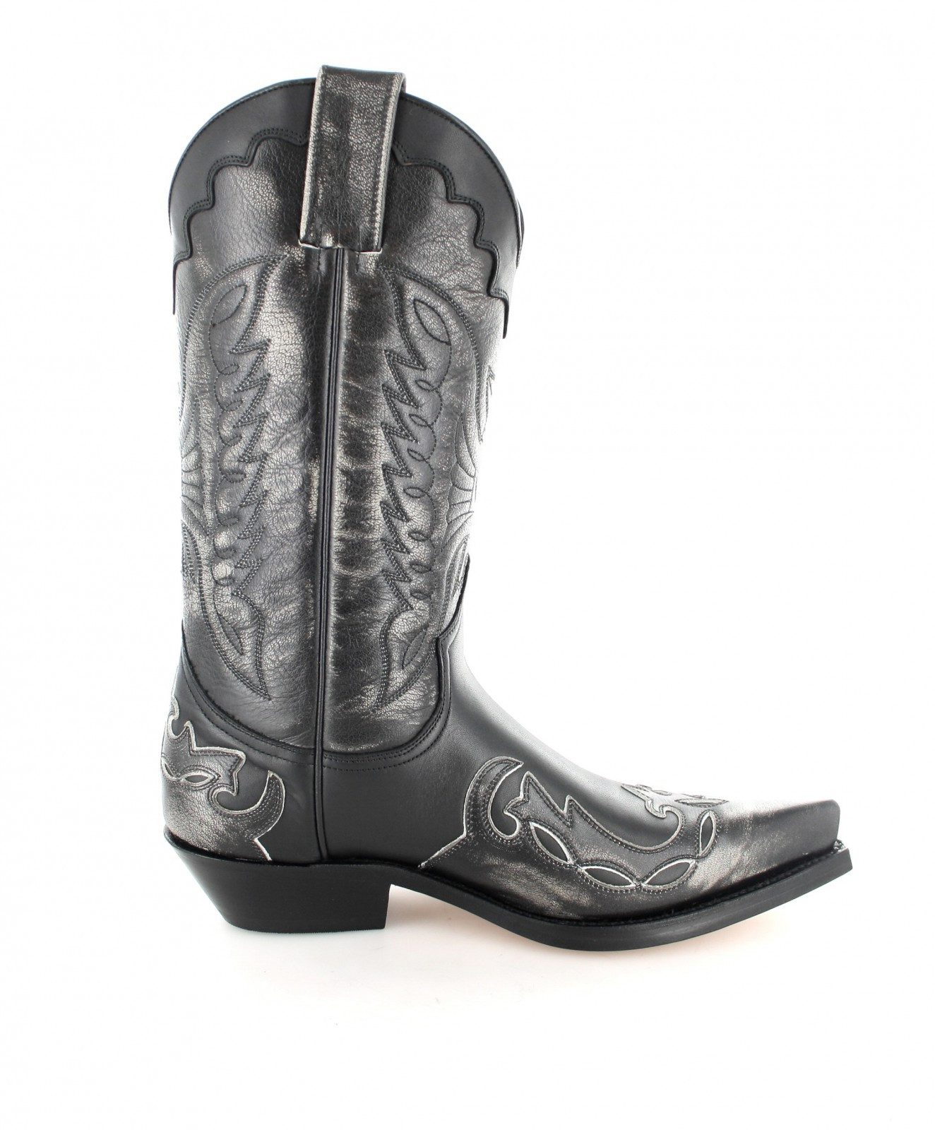 Mayura Boots 1927 Schwarz Cowboystiefel Rahmengenähter Westernstiefel