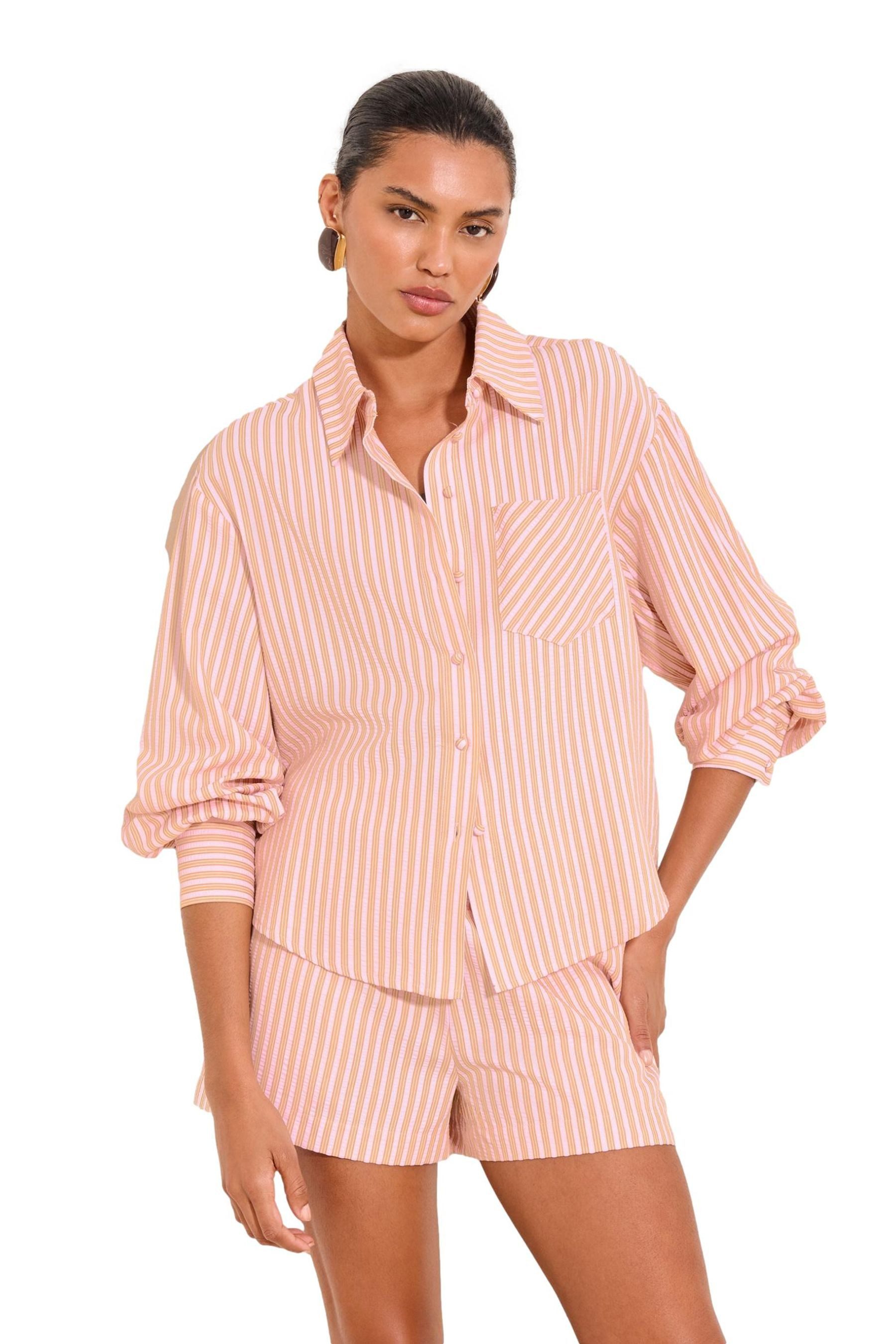 Hemdbluse Lipsy Hemd mit Button-Down-Kragen