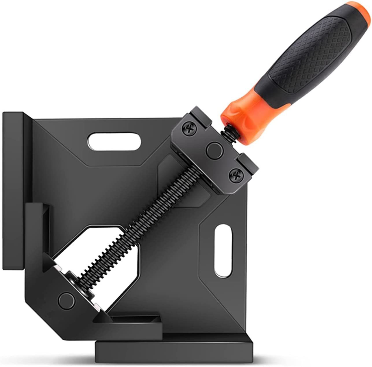 TACKLIFE Maniküre-Pediküre-Set, 90° Winkelspanner Eckspanner mit Griff Gehäuse aus Alu