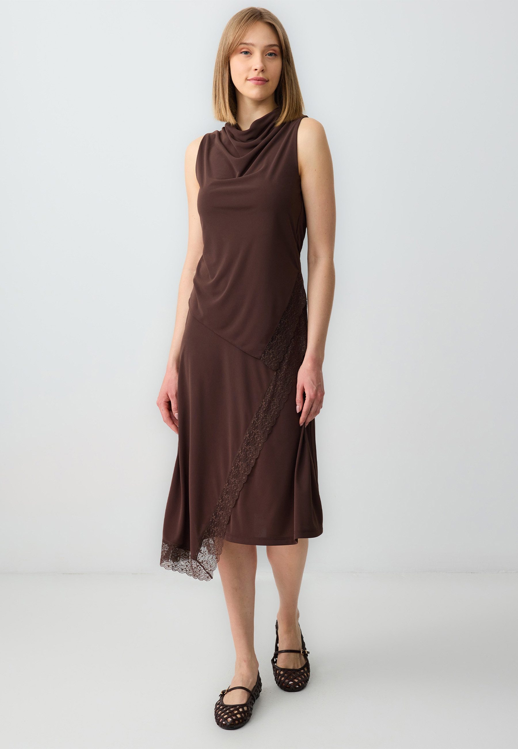 Jimmy Key Blusentop Ärmellose Strickbluse Mit günstig online kaufen