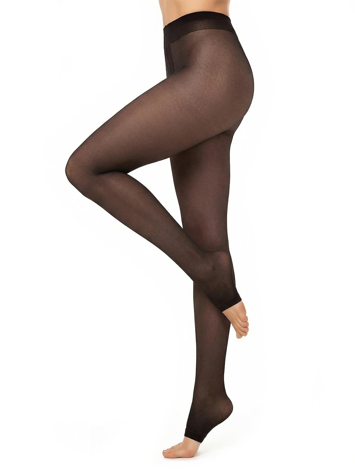 GLAMORY Feinstrumpfhose My Size 20 DEN zehenoffen, elastisch, plus size