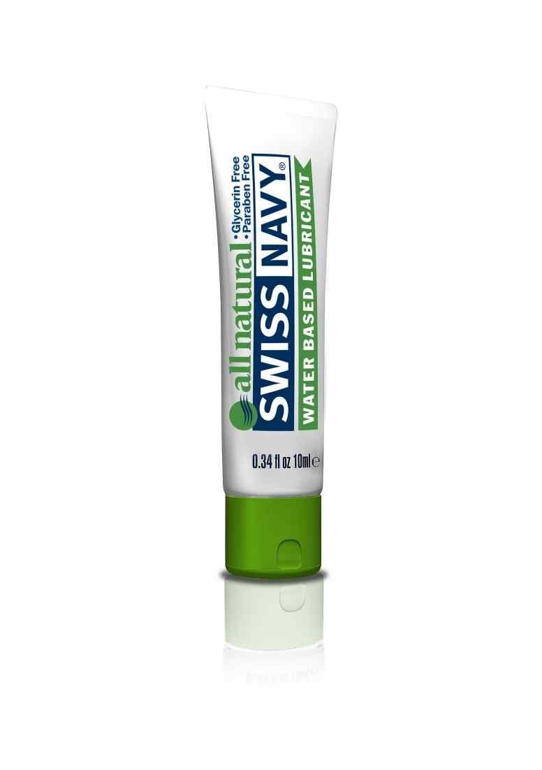Auf SWISS Gleitmittel NAVY Navy Swiss Gleitgel 10ml All-Natural Wasserbasis