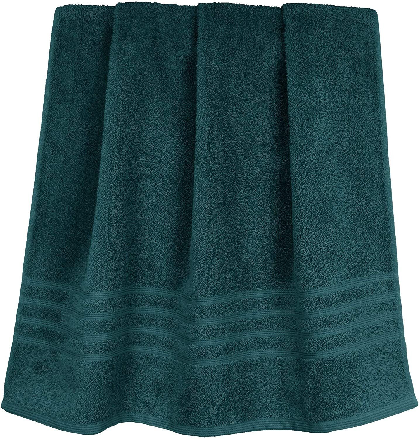 Opa, Frottee für Großes Handtuch Duschtuch cm Opal Bestickt, Reserviert Grün Lashuma Badehandtuch (1-St), 70x140