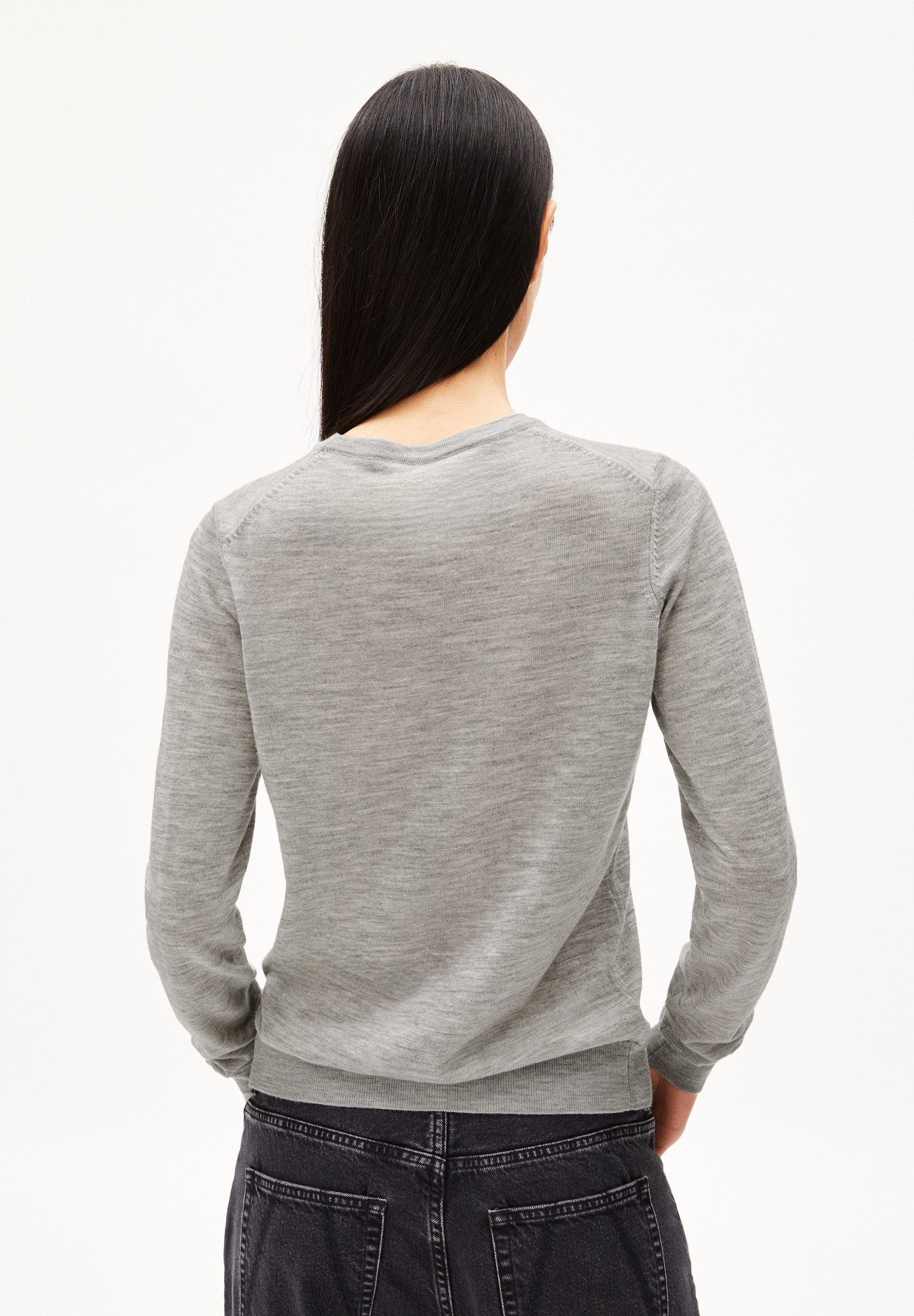 Armedangels Strickpullover ELDIAA MERINO Pullover aus Merino-Wolle Slim Fit
