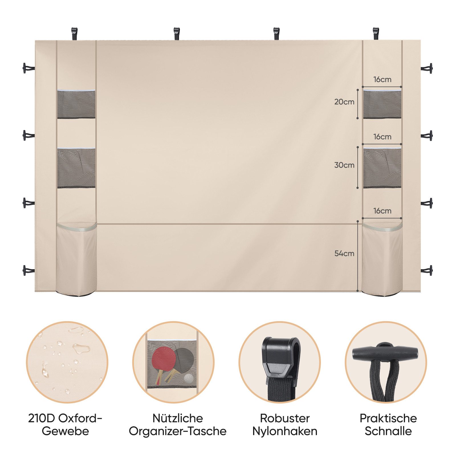 Sekey Faltpavillon Pavillon 3x3m Pop Up günstig online kaufen