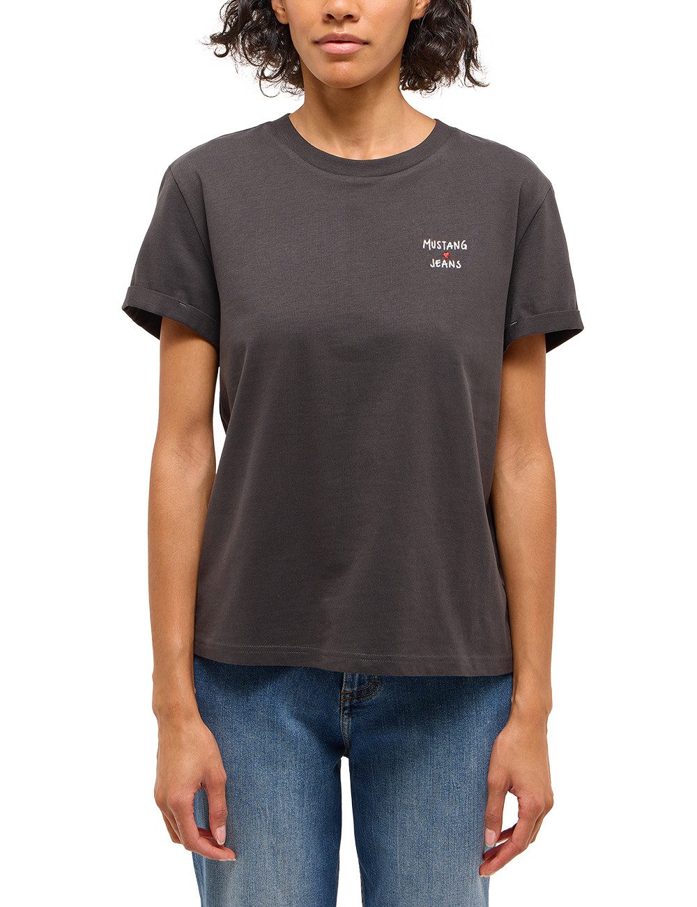 MUSTANG Kurzarmshirt Damen Style Monroe